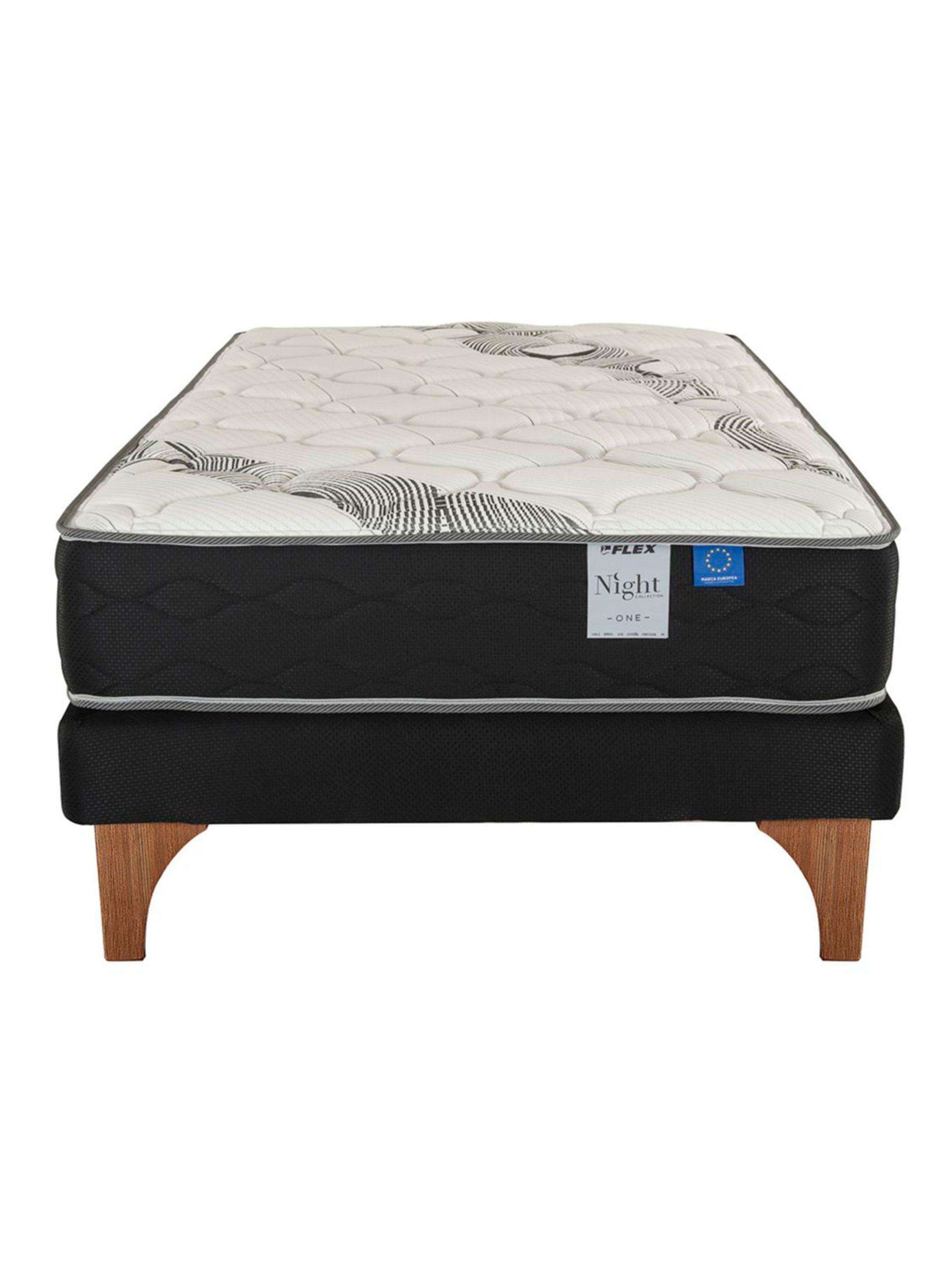 Cama Europea Night One 1.5 Plazas-1