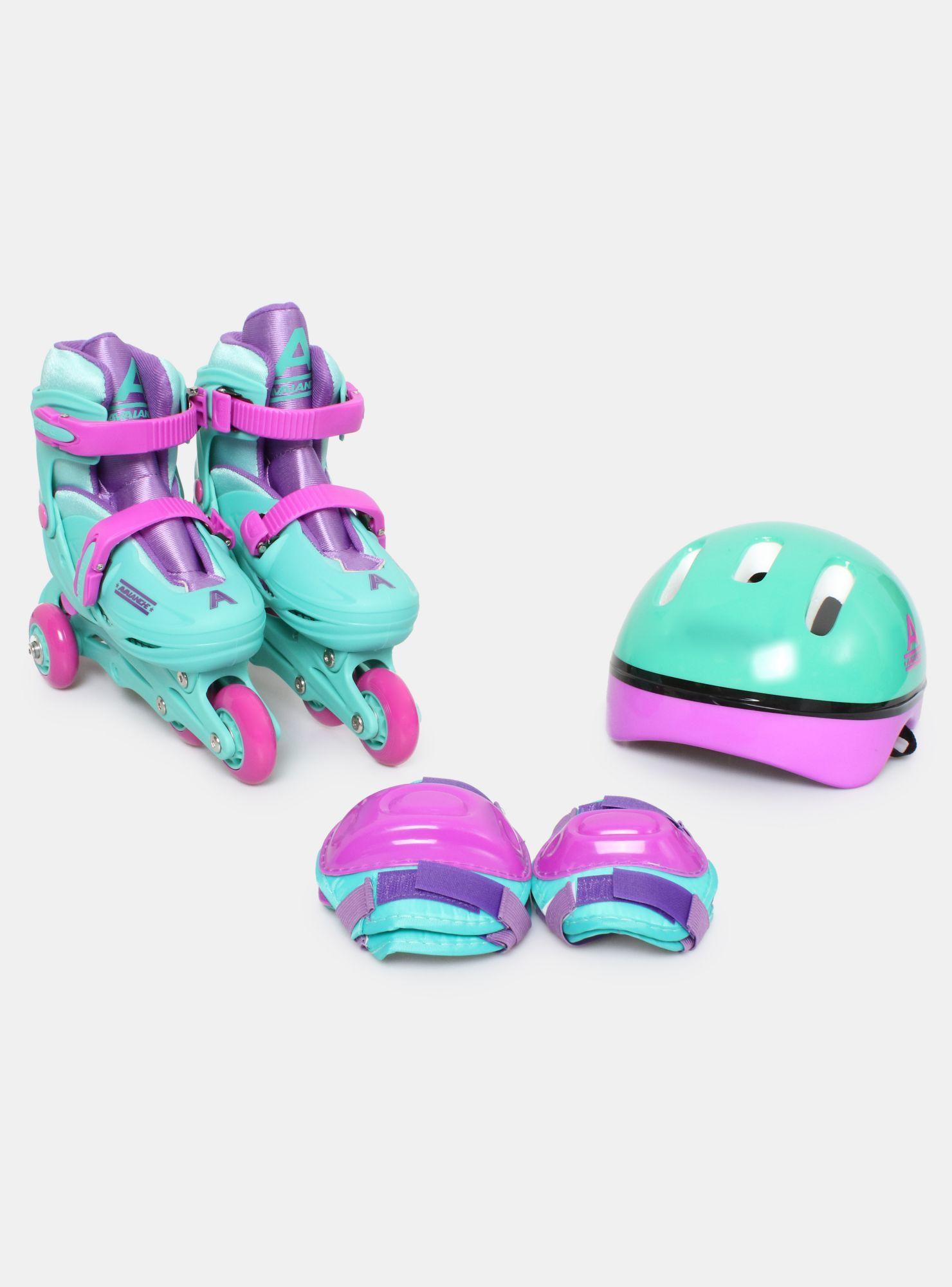 Set de Patines + Casco + Rodillera Avalanche-0