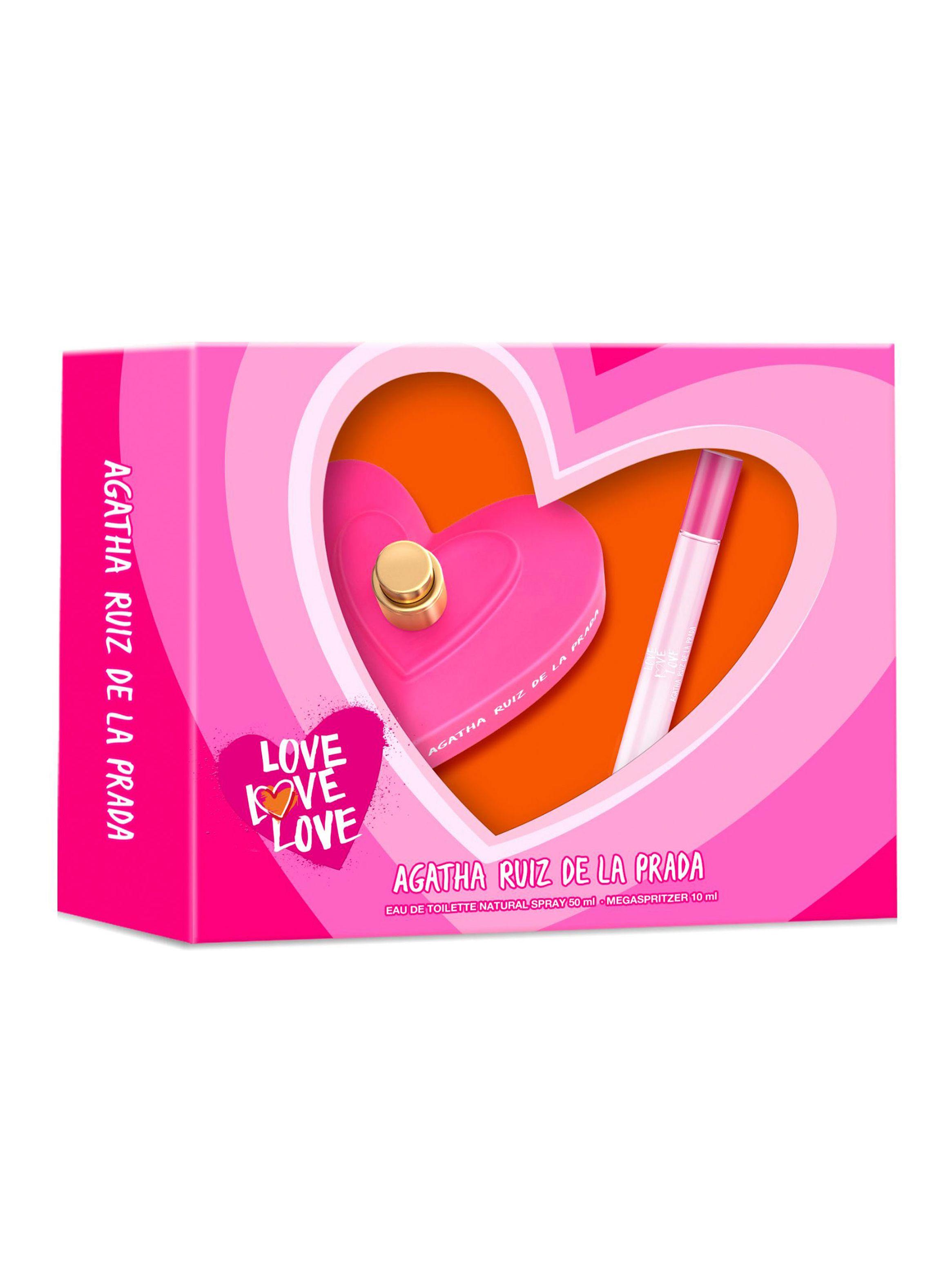 Set Belleza Agatha Ruiz de la Prada Love Love Love Mujer EDT 50ml + EDT 10ml-0