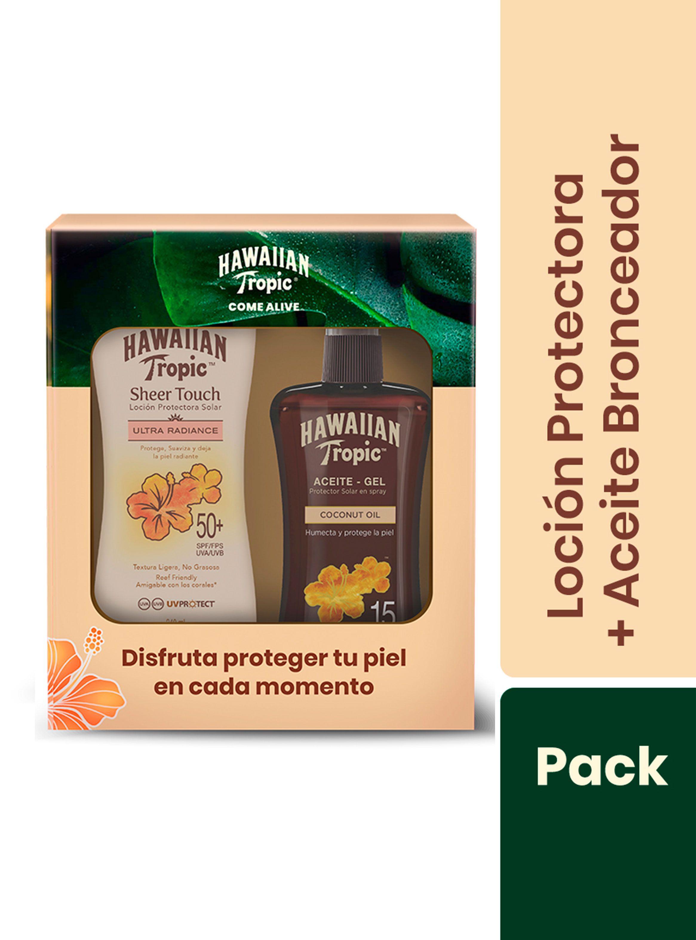 Pack Hawaiian Tropic S.TouchF50 Aceite F15-0