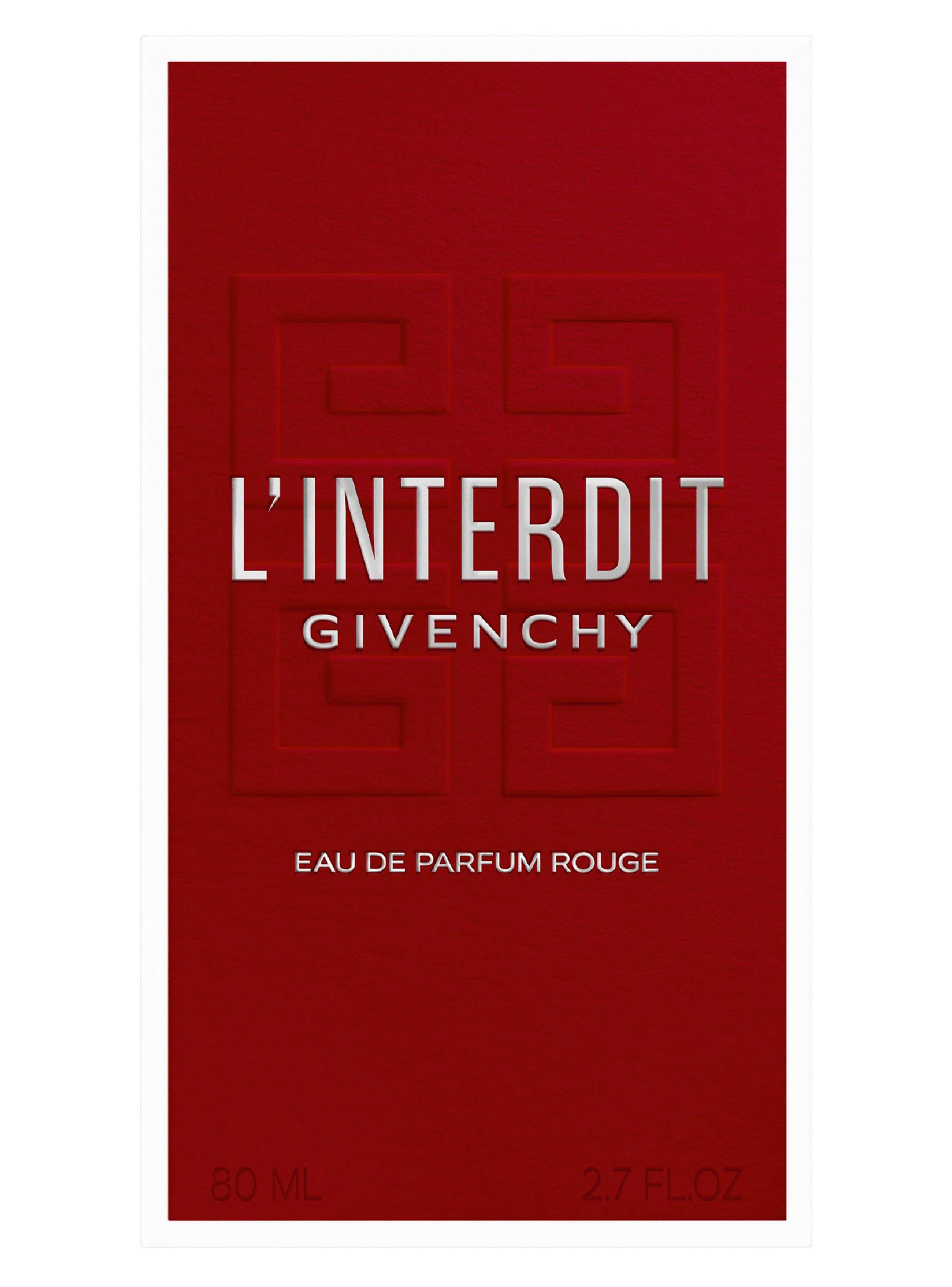 Perfume Givenchy L'Interdit  Rouge EDP Mujer 80 ml-2