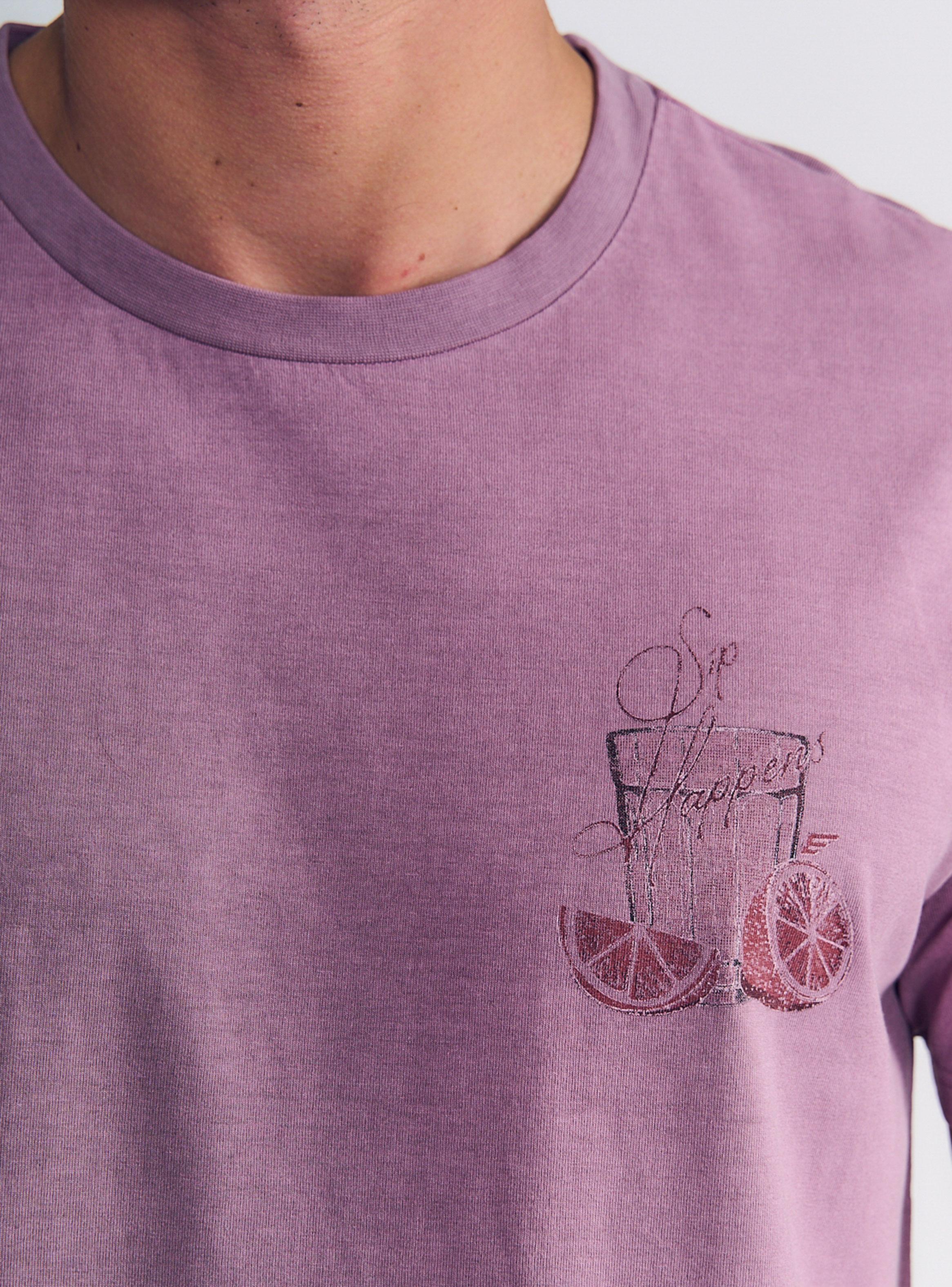 Polera Garment Dye Caipirinha Manga Corta-3