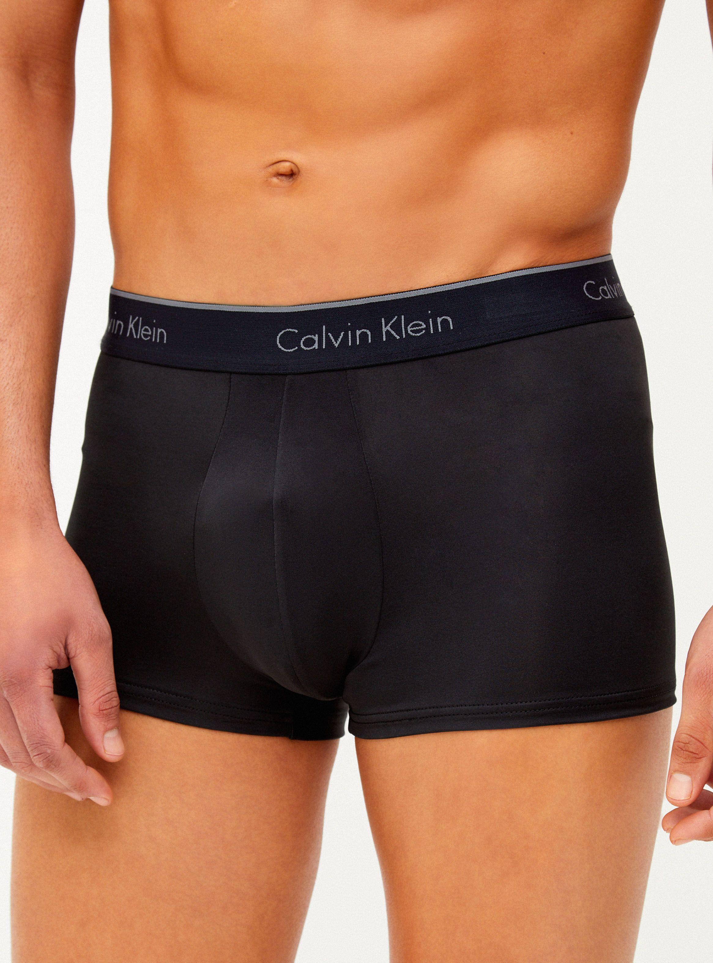 Boxer Trunk Microfibra Pack 3 Calvin Klein-2