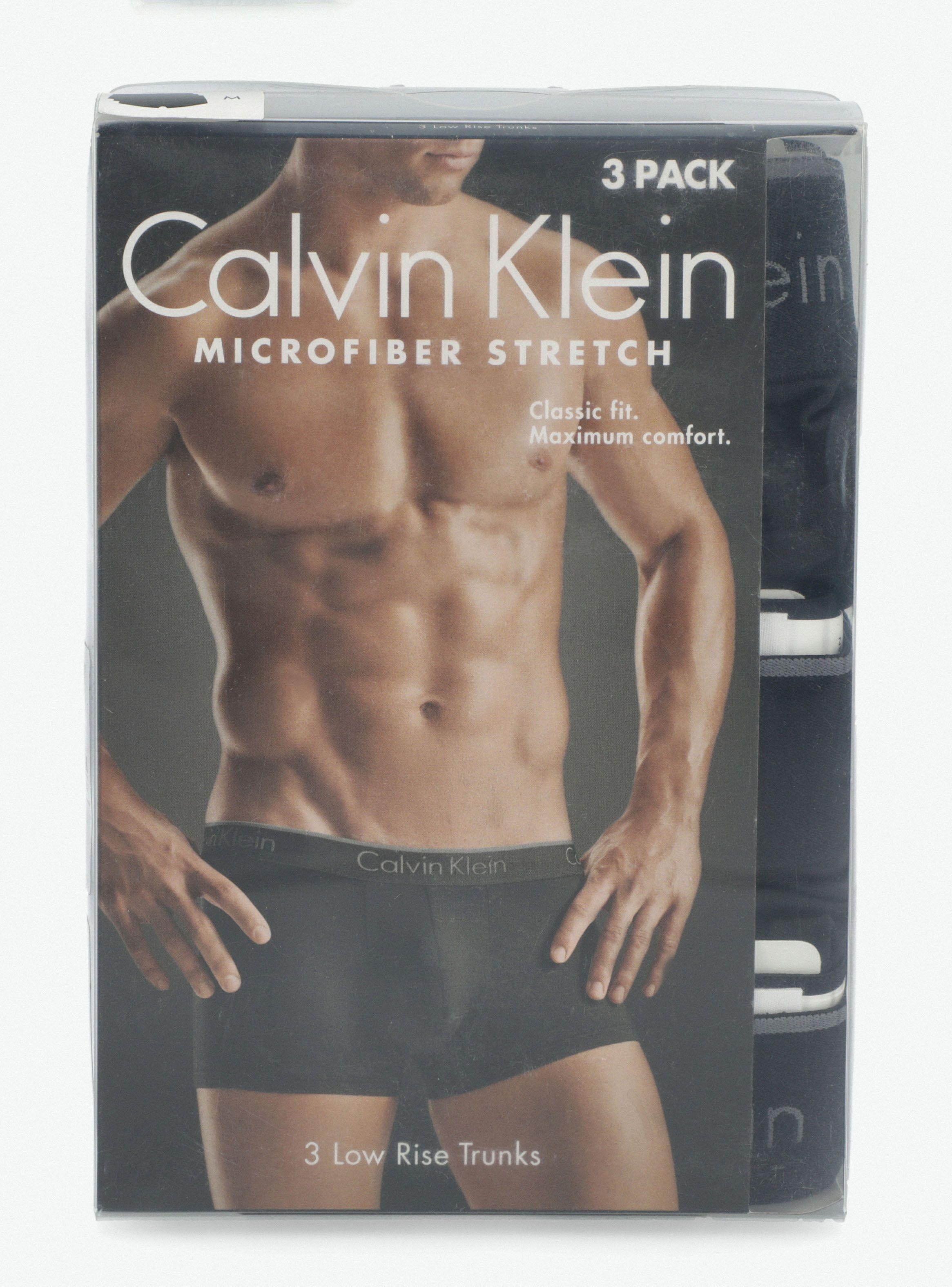 Boxer Trunk Microfibra Pack 3 Calvin Klein-3