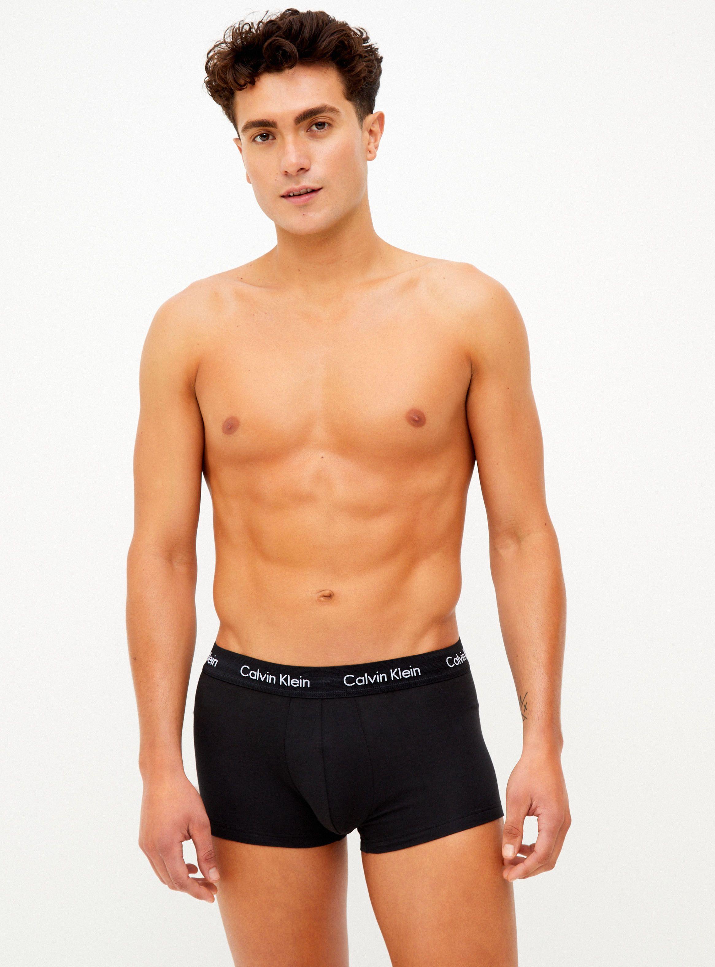 Boxer Calvin Klein Low Rise Trunk Algodón Pack 3-0