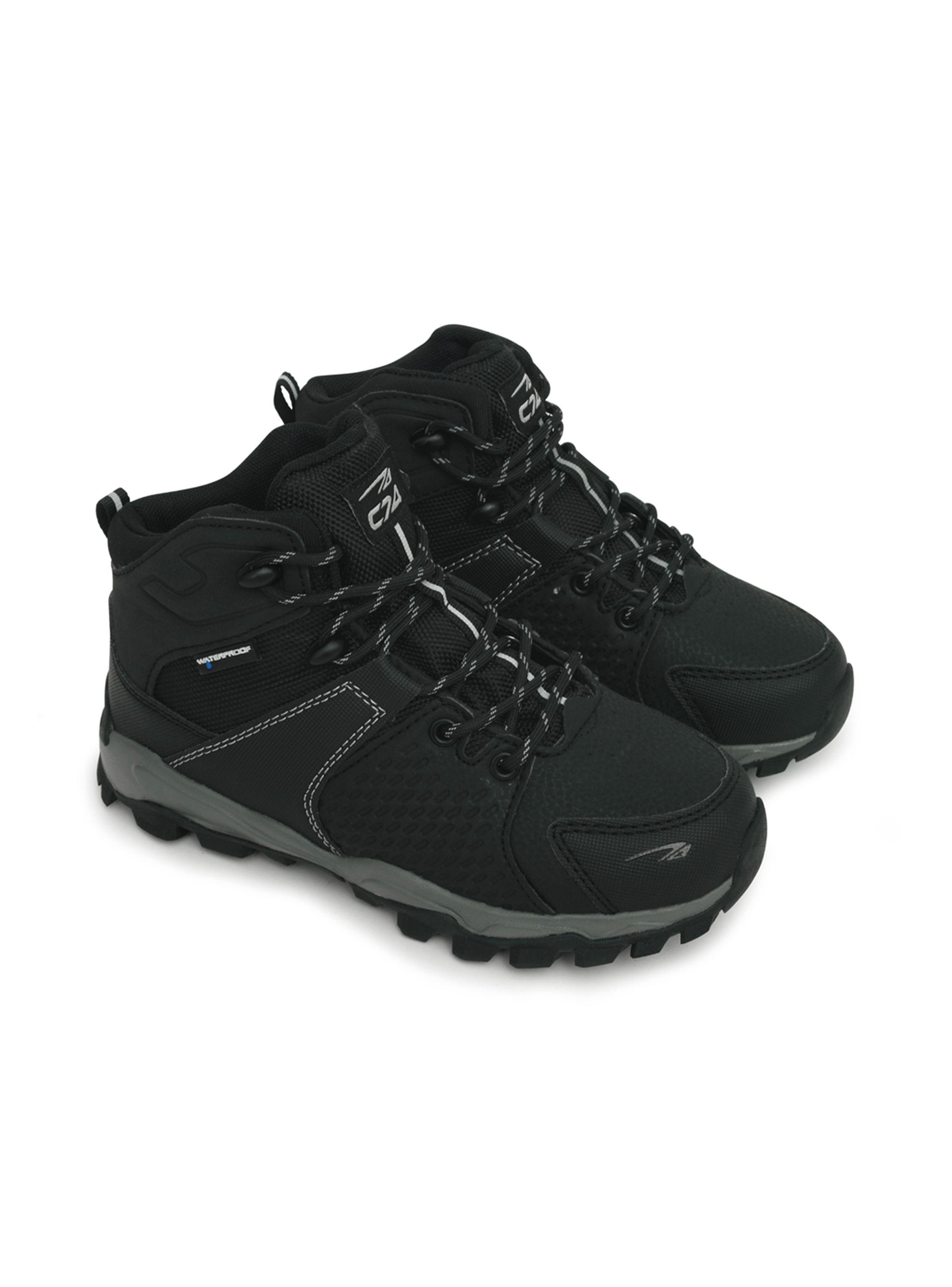 Botín Outdoor  Cordones Emboss Pattern Niño-1