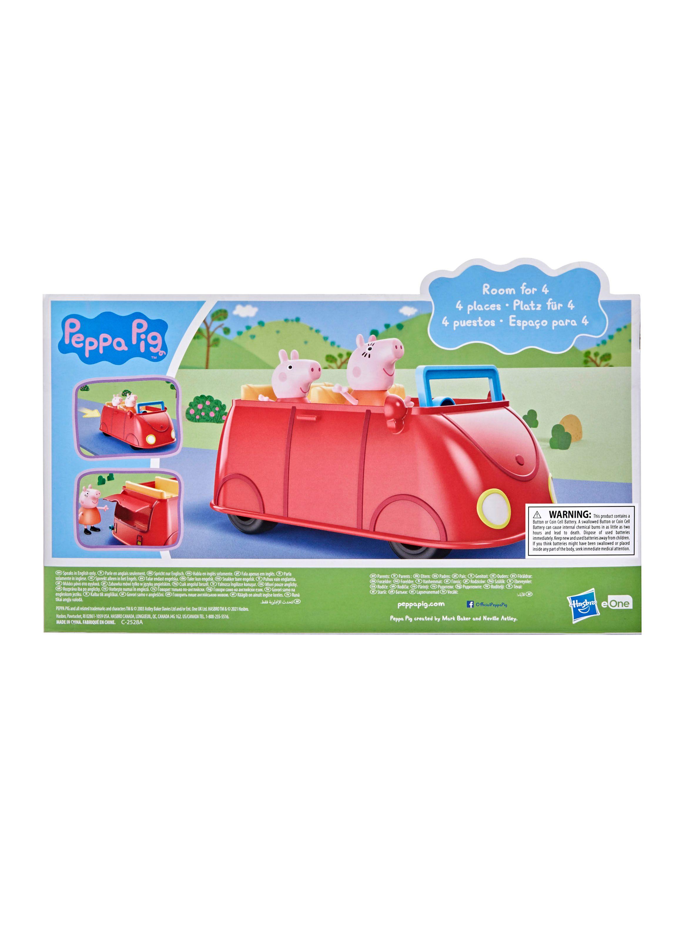Auto Familiar Peppa Pig Rojo-3