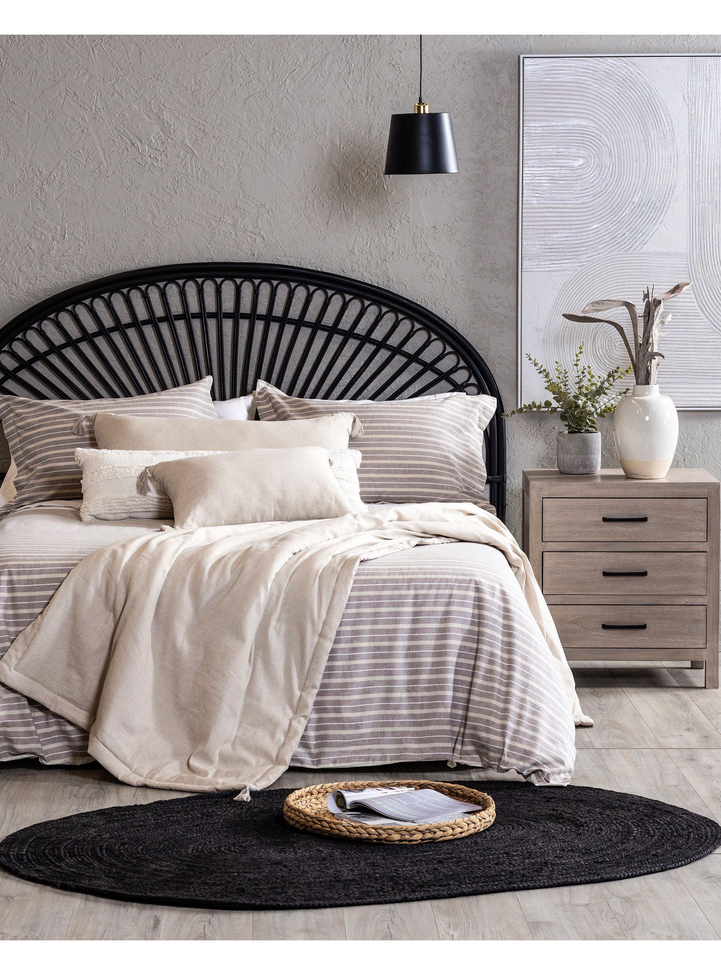 Funda de Plumón Súper King Rayas-4