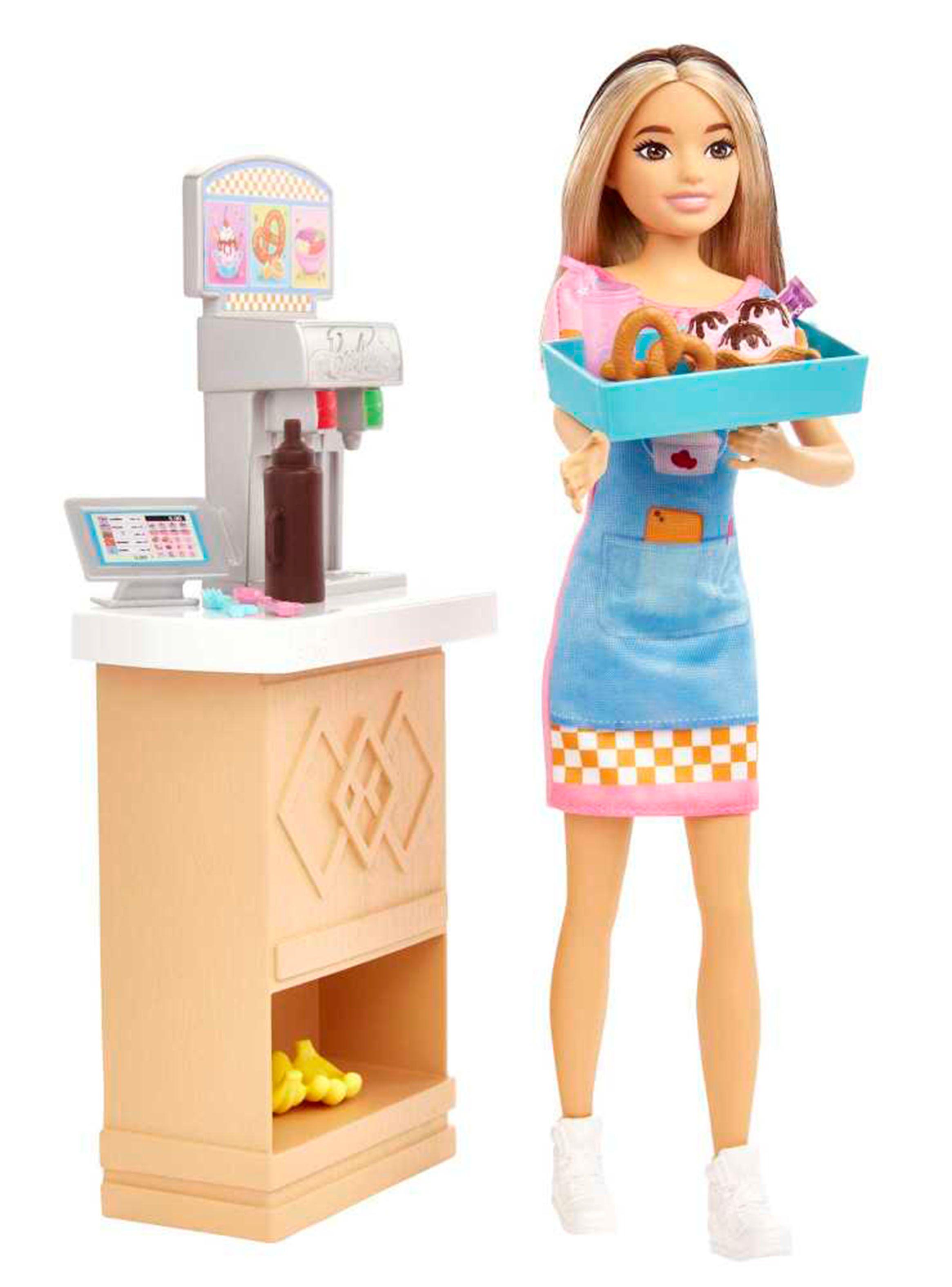 Barbie Set de Juego Skipper Barra de Botanas-2