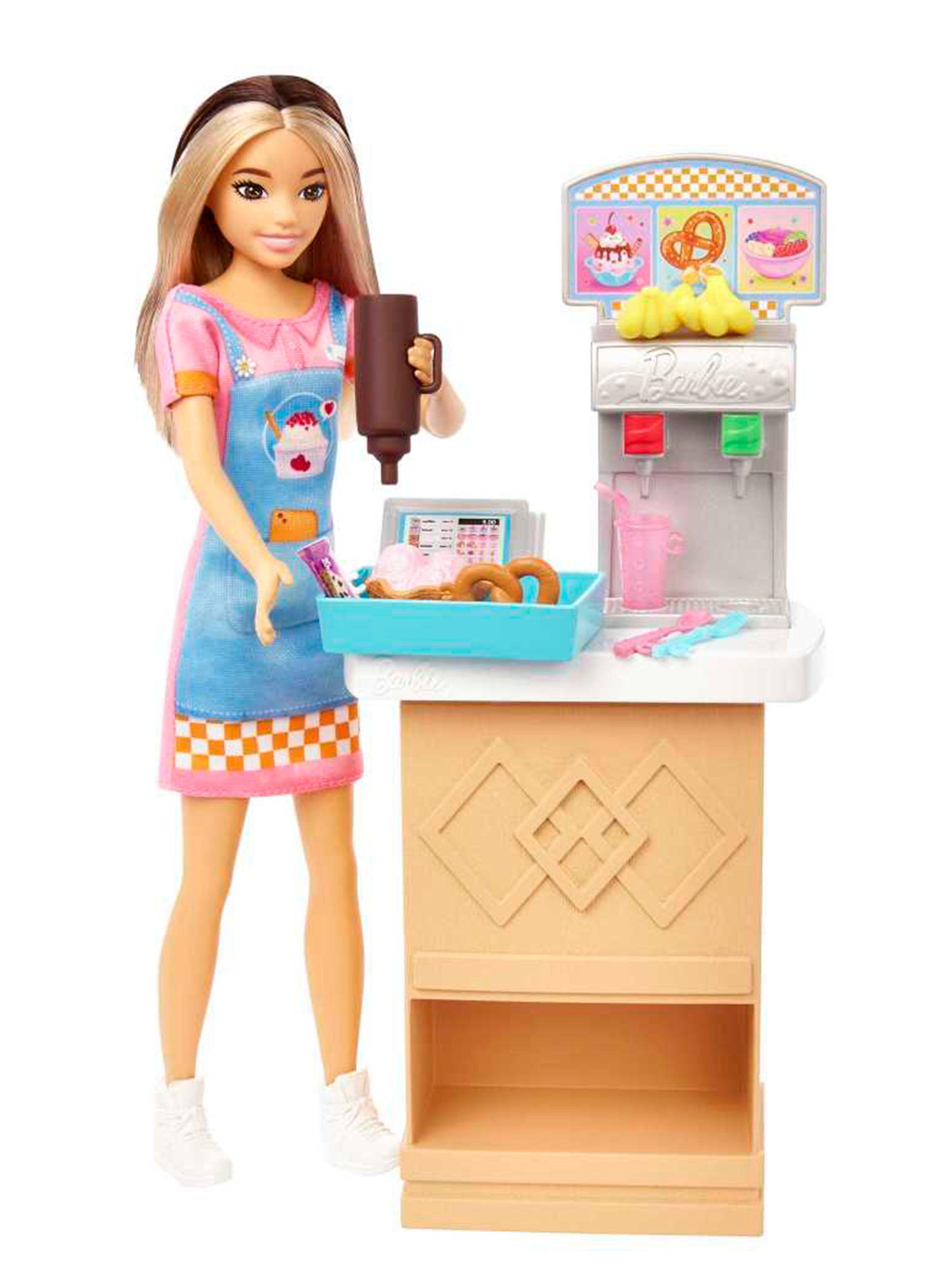 Barbie Set de Juego Skipper Barra de Botanas-0
