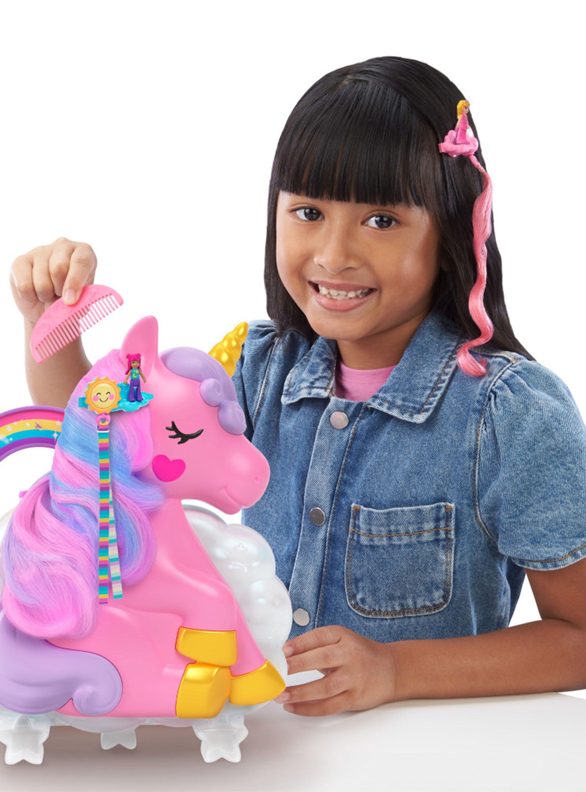 Set de Juego Unicornio con Salón Arcoíris-4