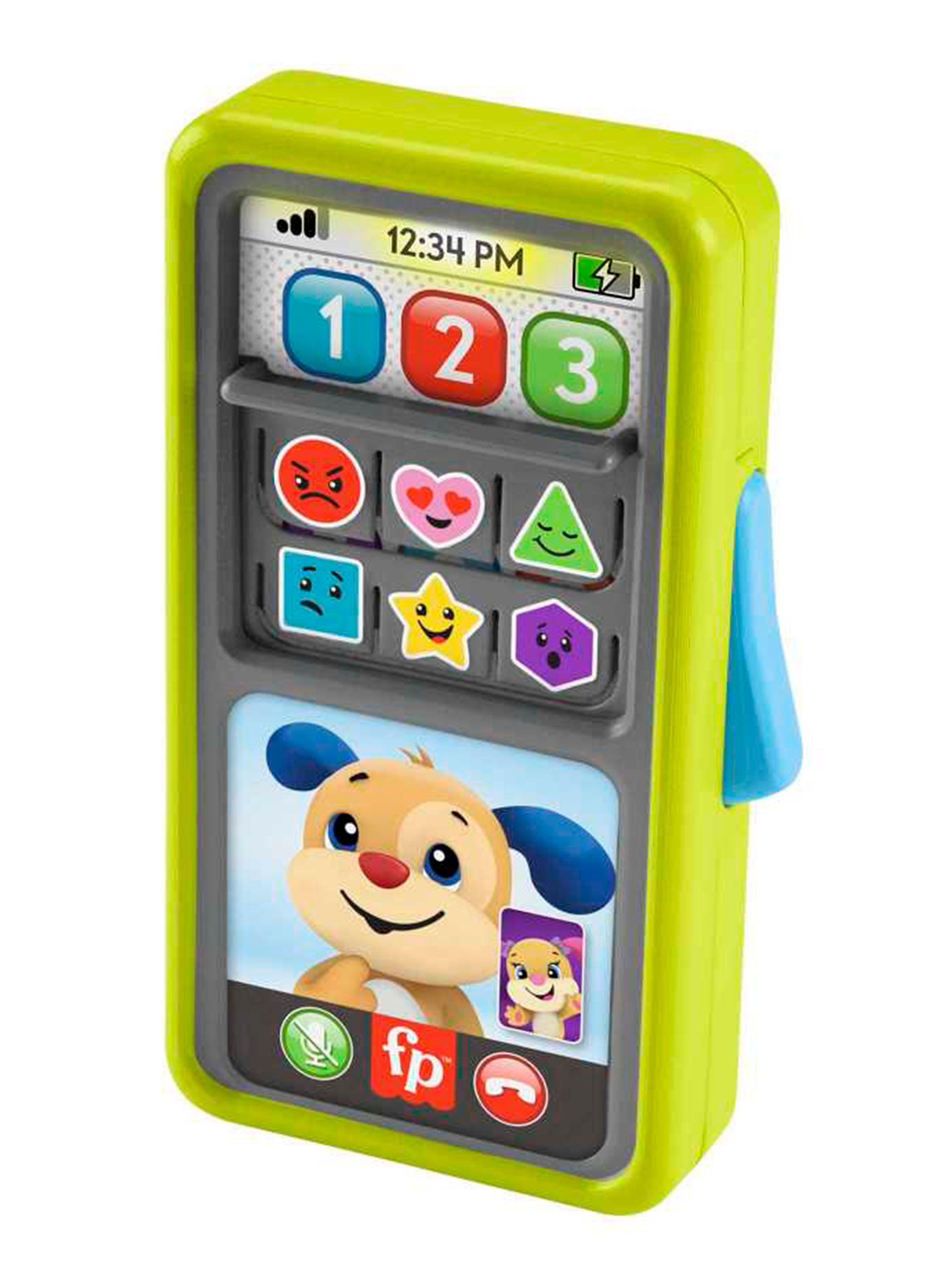 Juguete para Bebés Smartphone Aprendizaje Verde-0