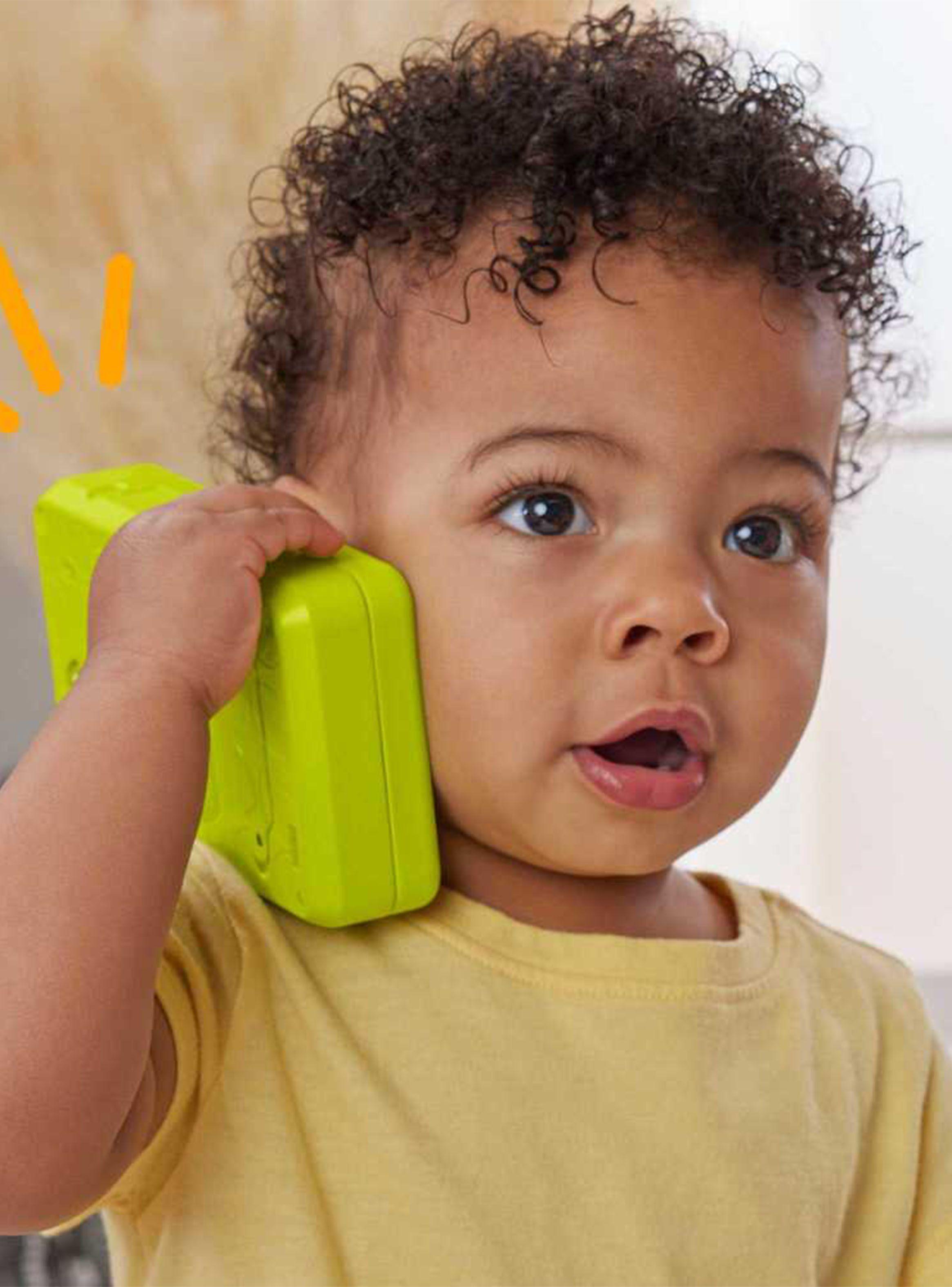 Juguete para Bebés Smartphone Aprendizaje Verde-1
