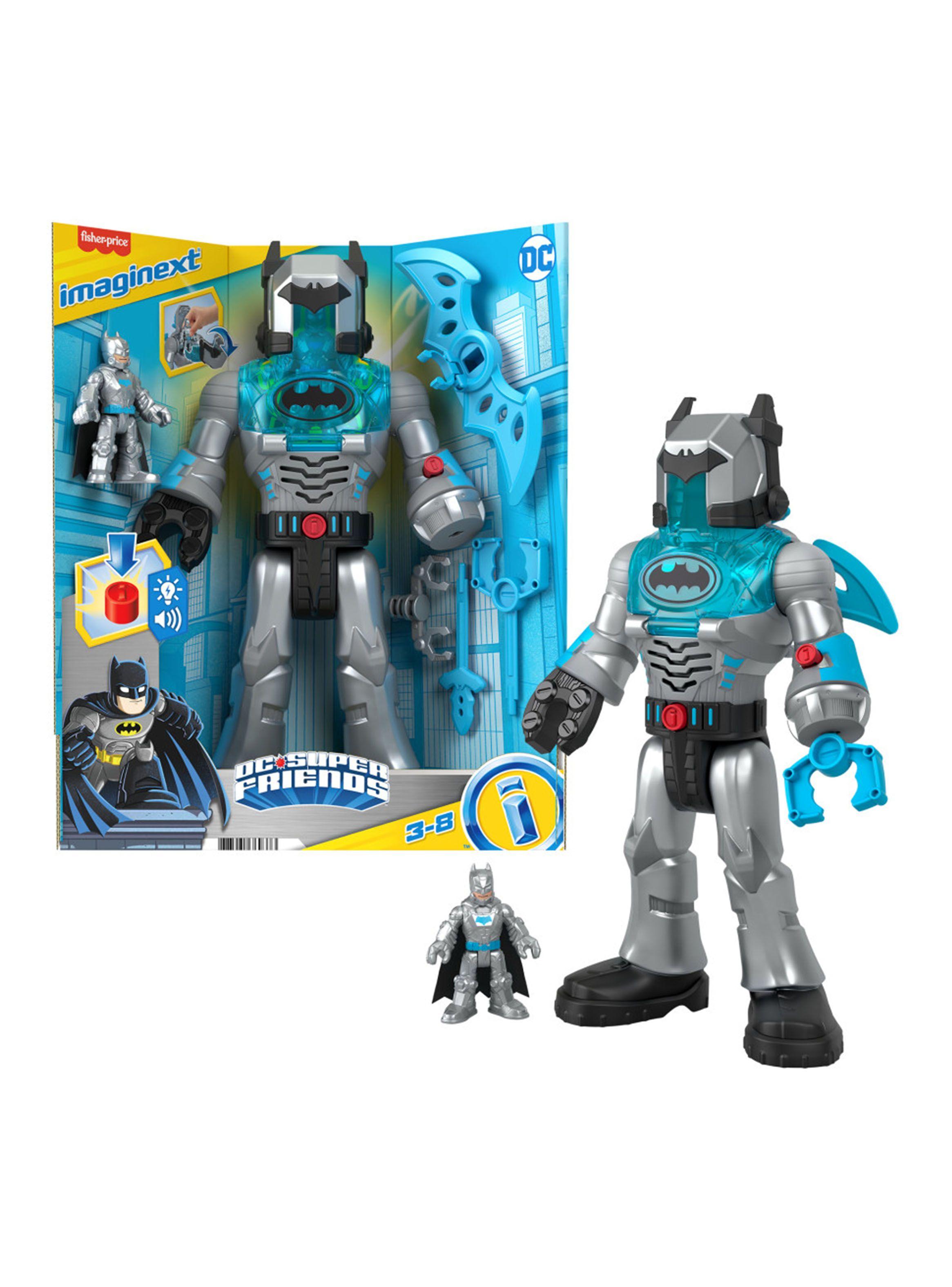 Figura de Acción Batman Insider & Exo Traje Gris-4