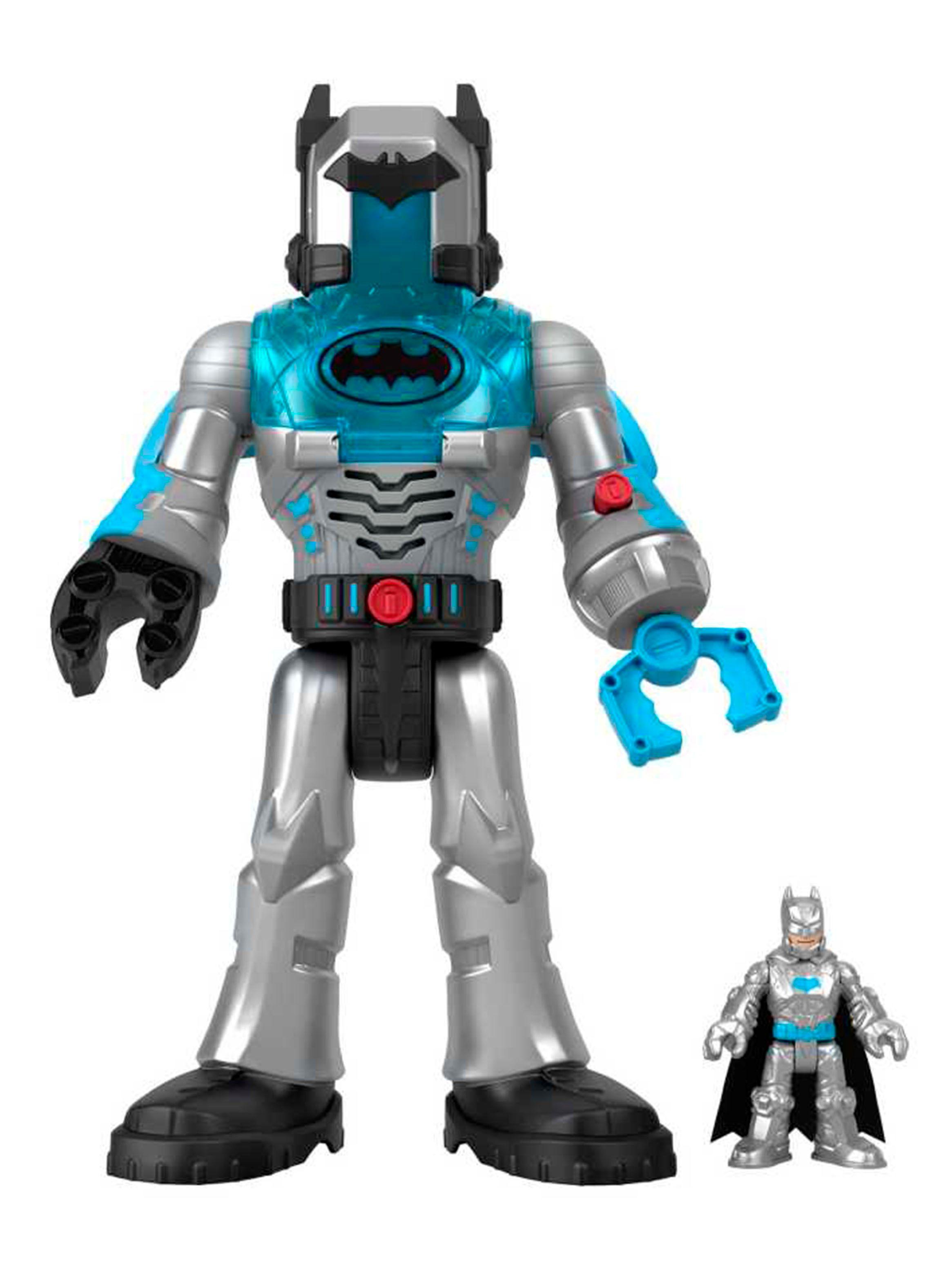 Figura de Acción Batman Insider & Exo Traje Gris-0