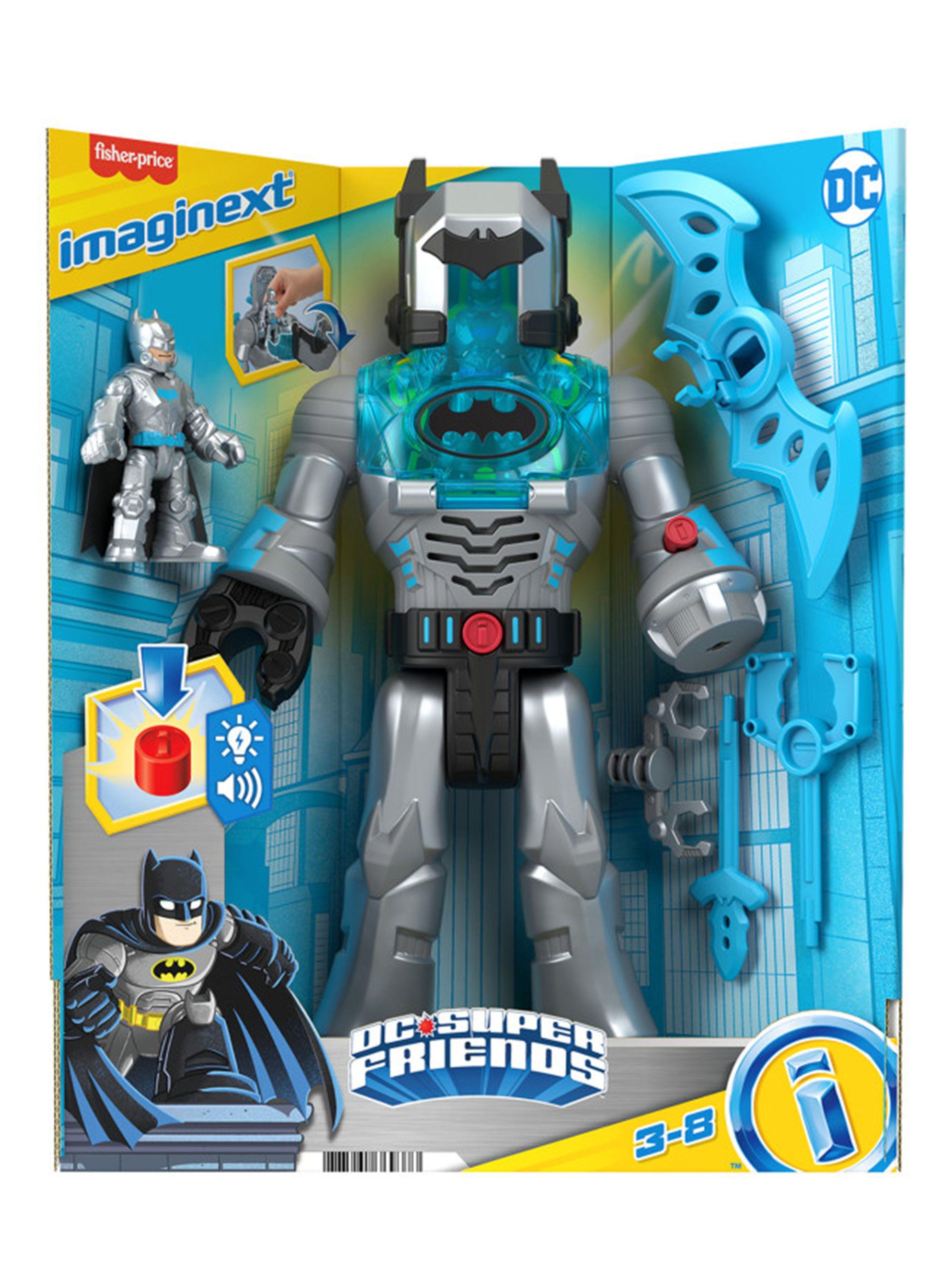 Figura de Acción Batman Insider & Exo Traje Gris-3