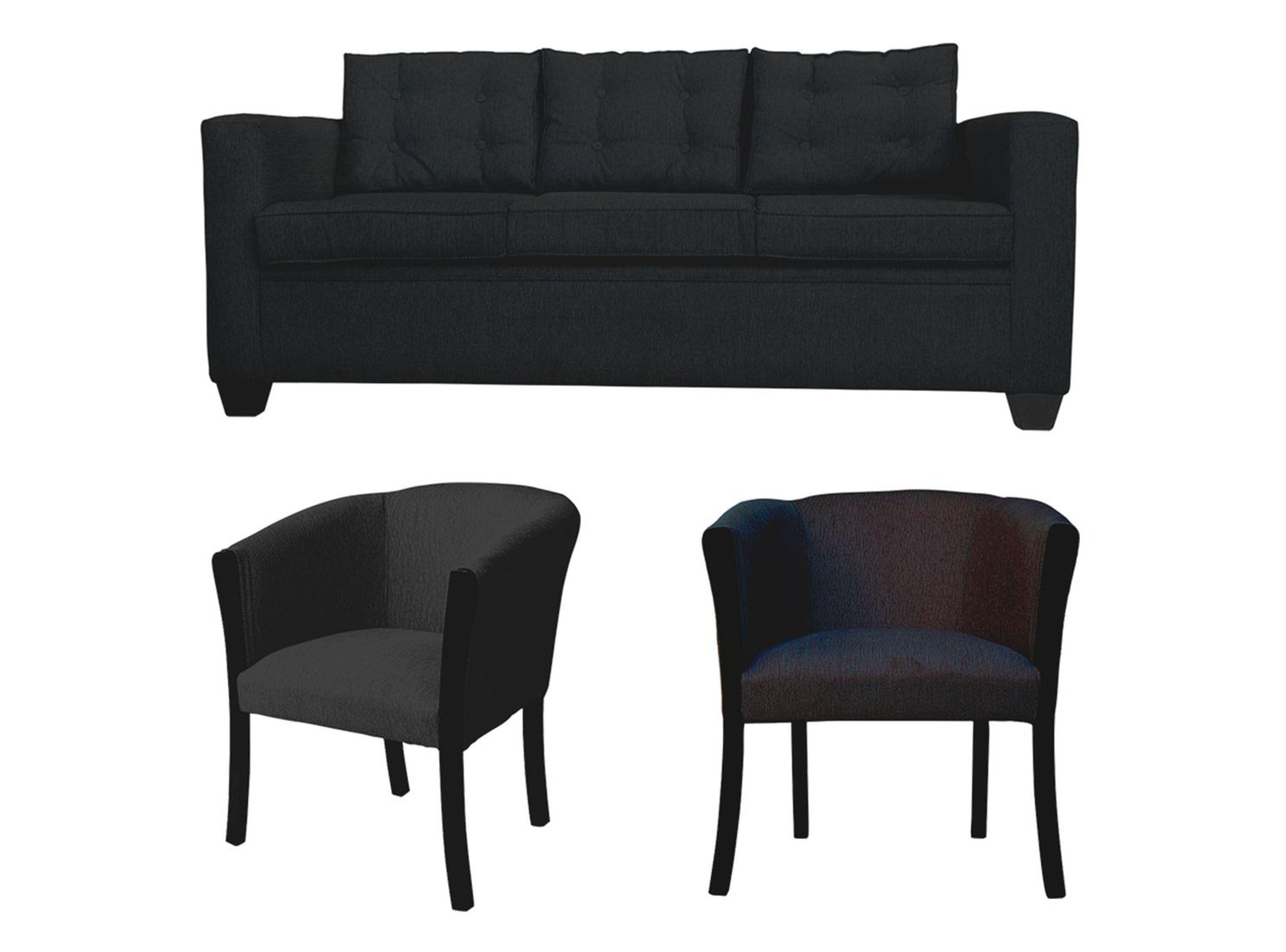 Juego de Living Rocky 3C + Sitiales Attimo-0