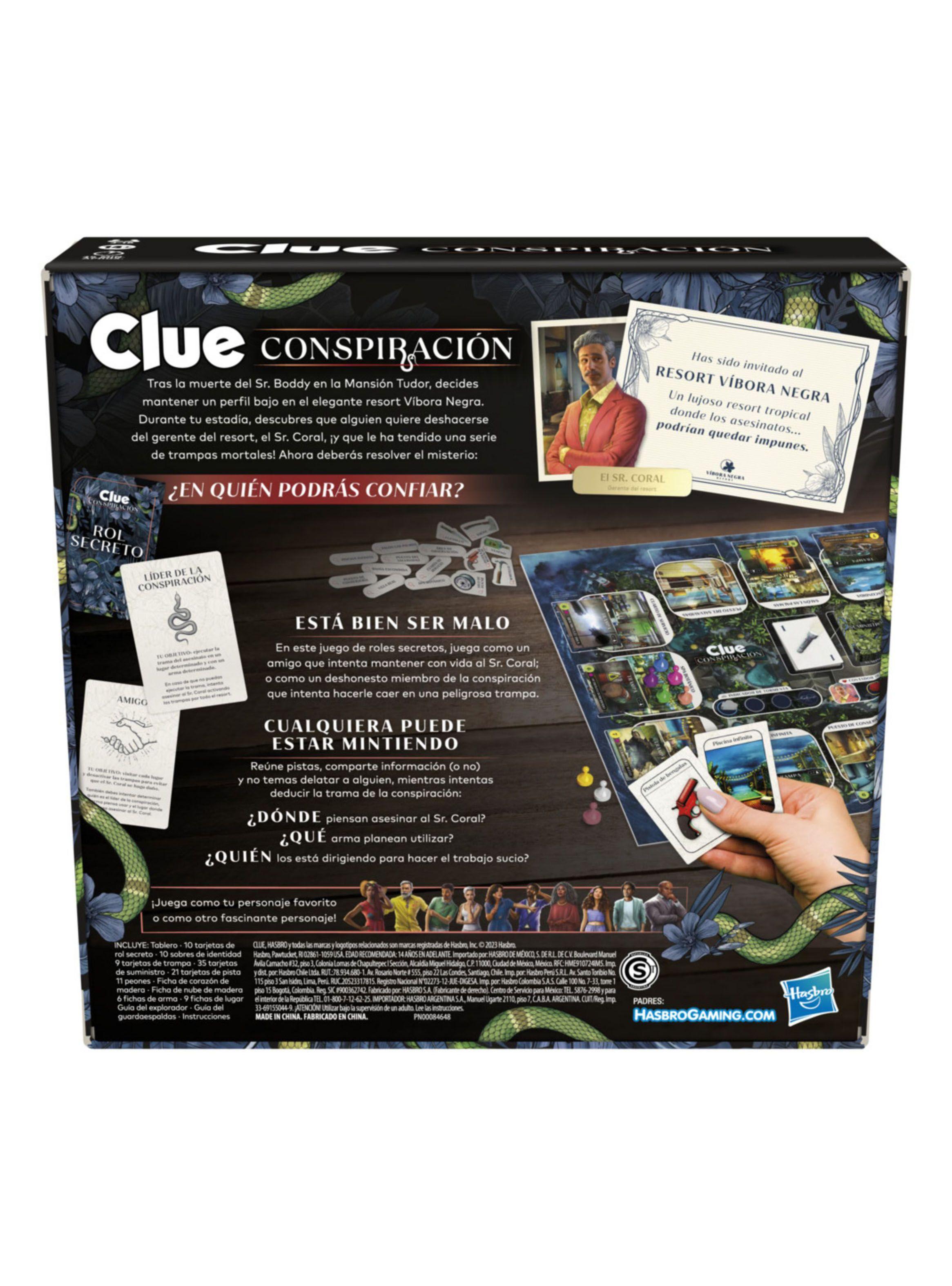 Juego de Mesa Clue Conspiración-3