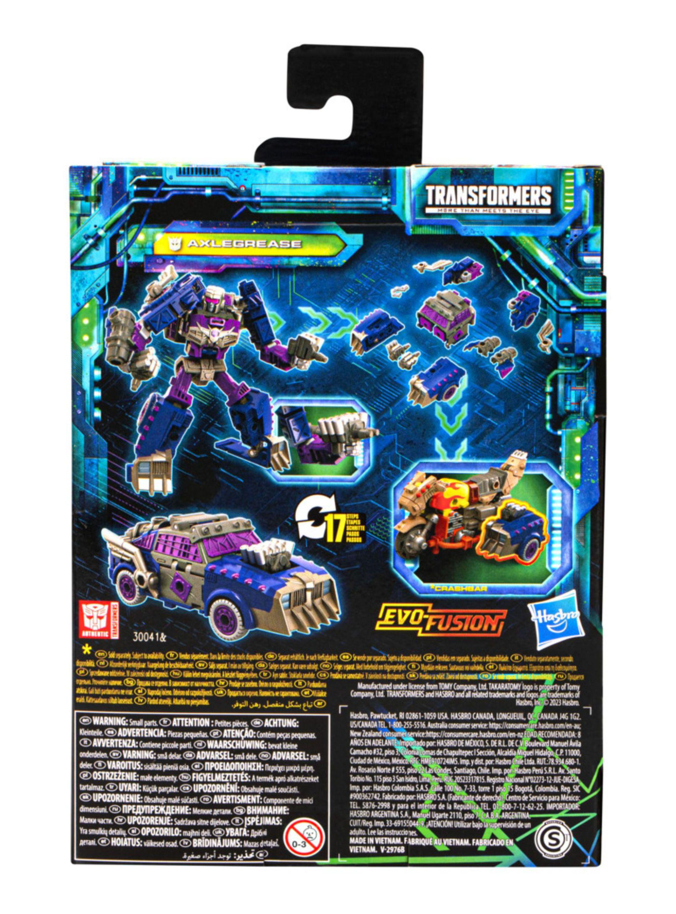 Figura de Acción Transformers Legacy Evolution Axlegrease-4