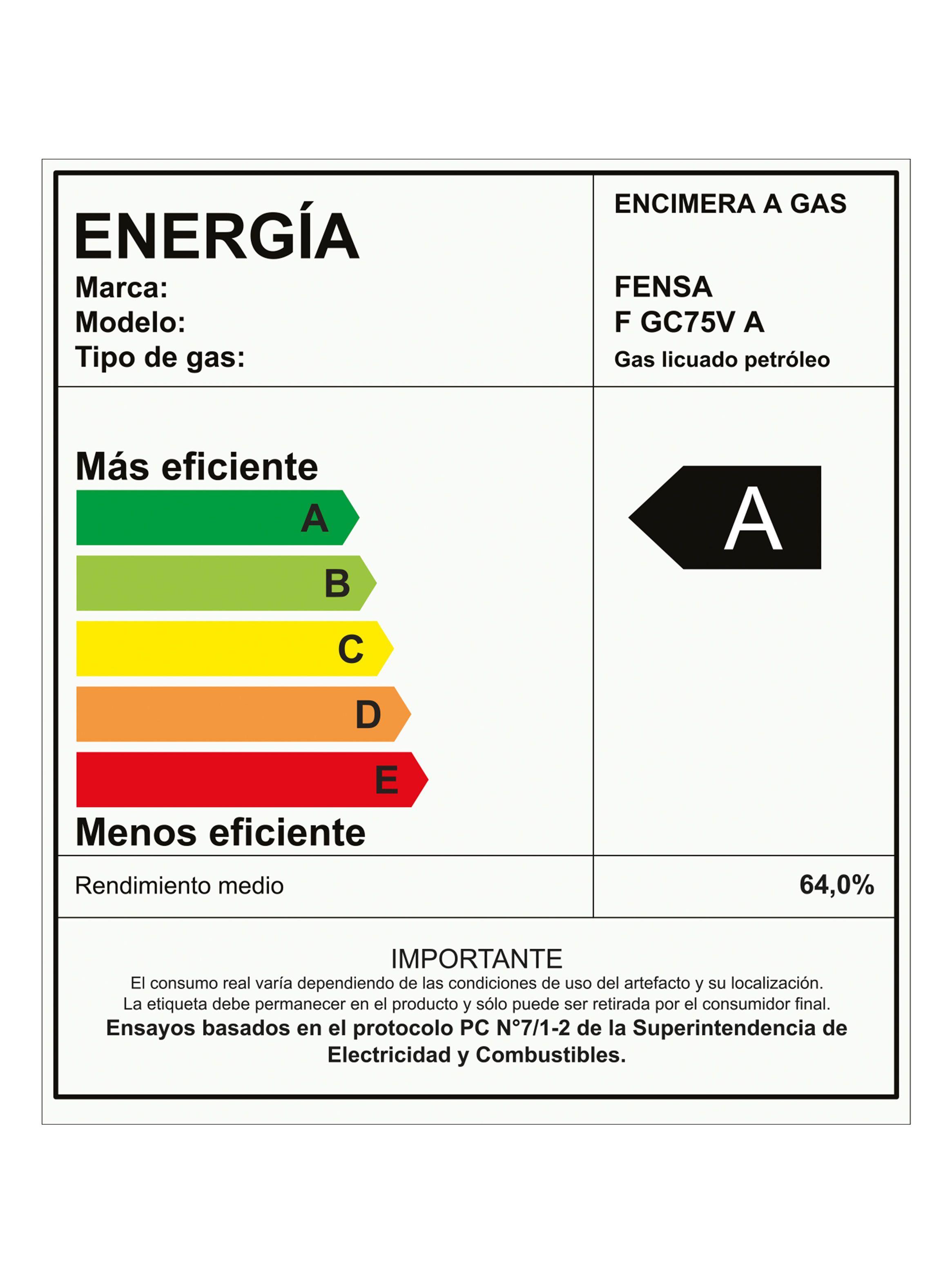 Encimera a Gas F GC75V A-5