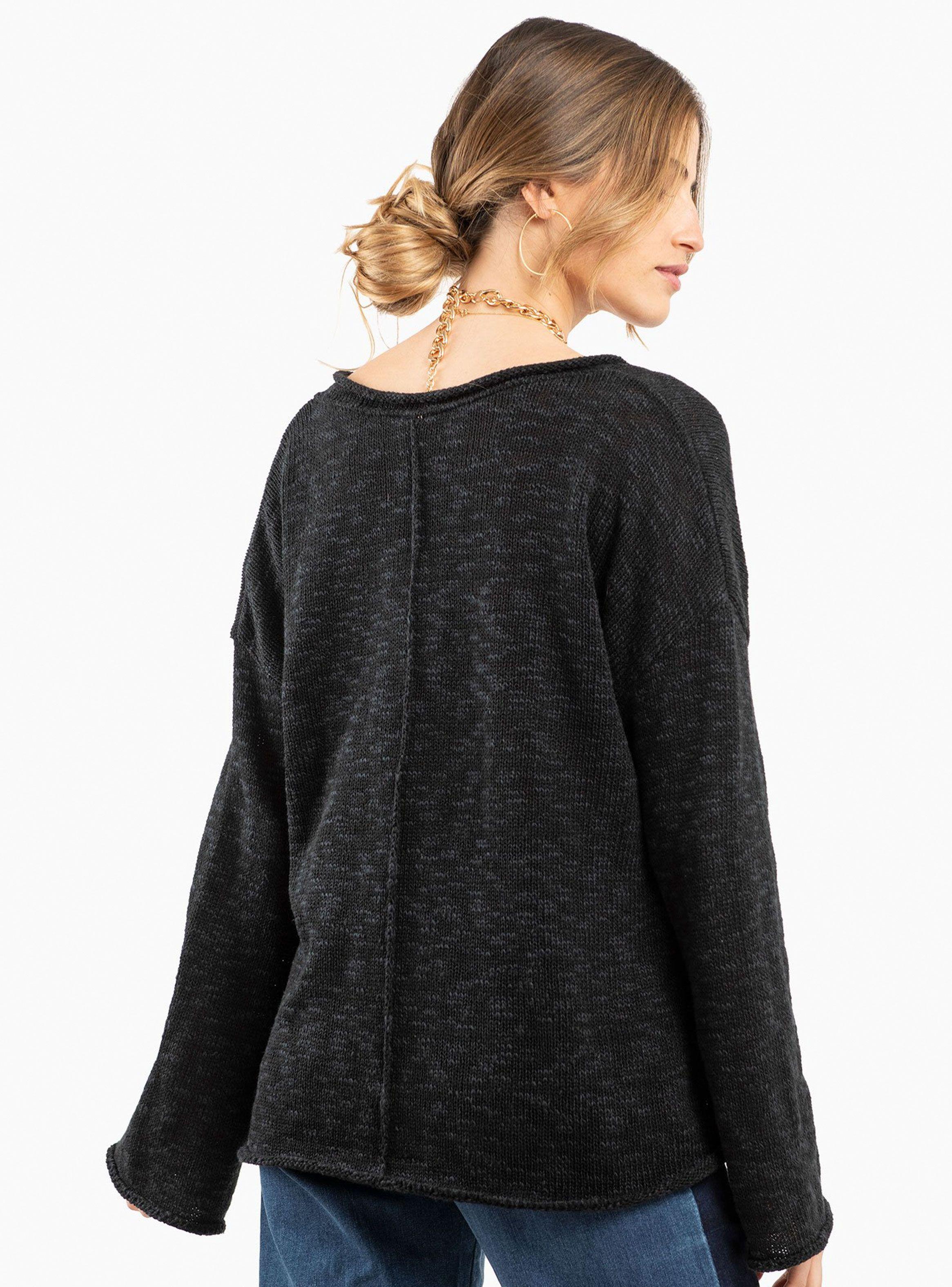 Chaleco Lolita Pocket Cuello V Negro-1