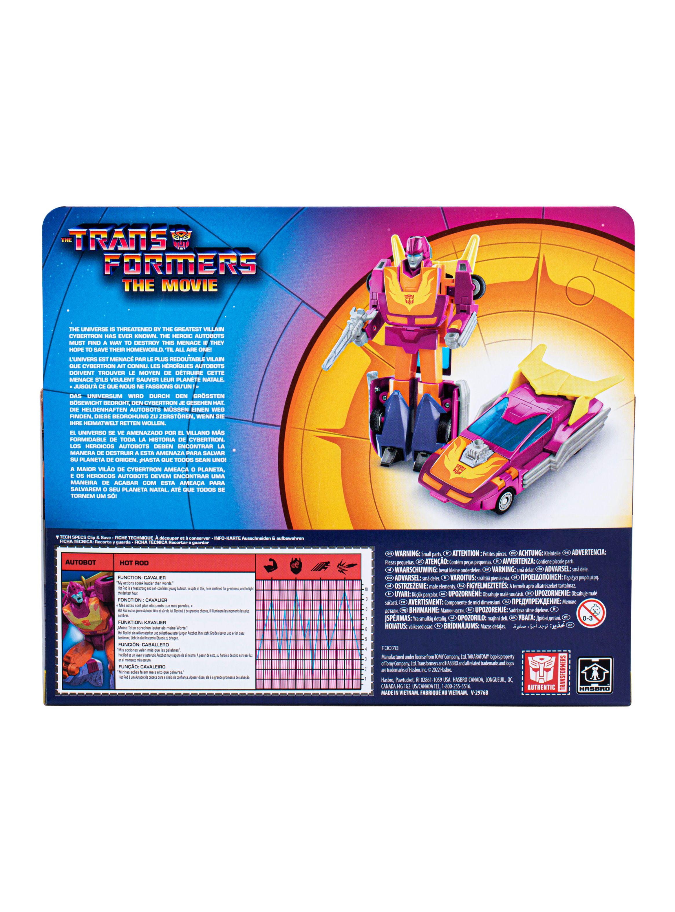 Transformers Retro Autobot Hot Rod Exclusivo Paris-3