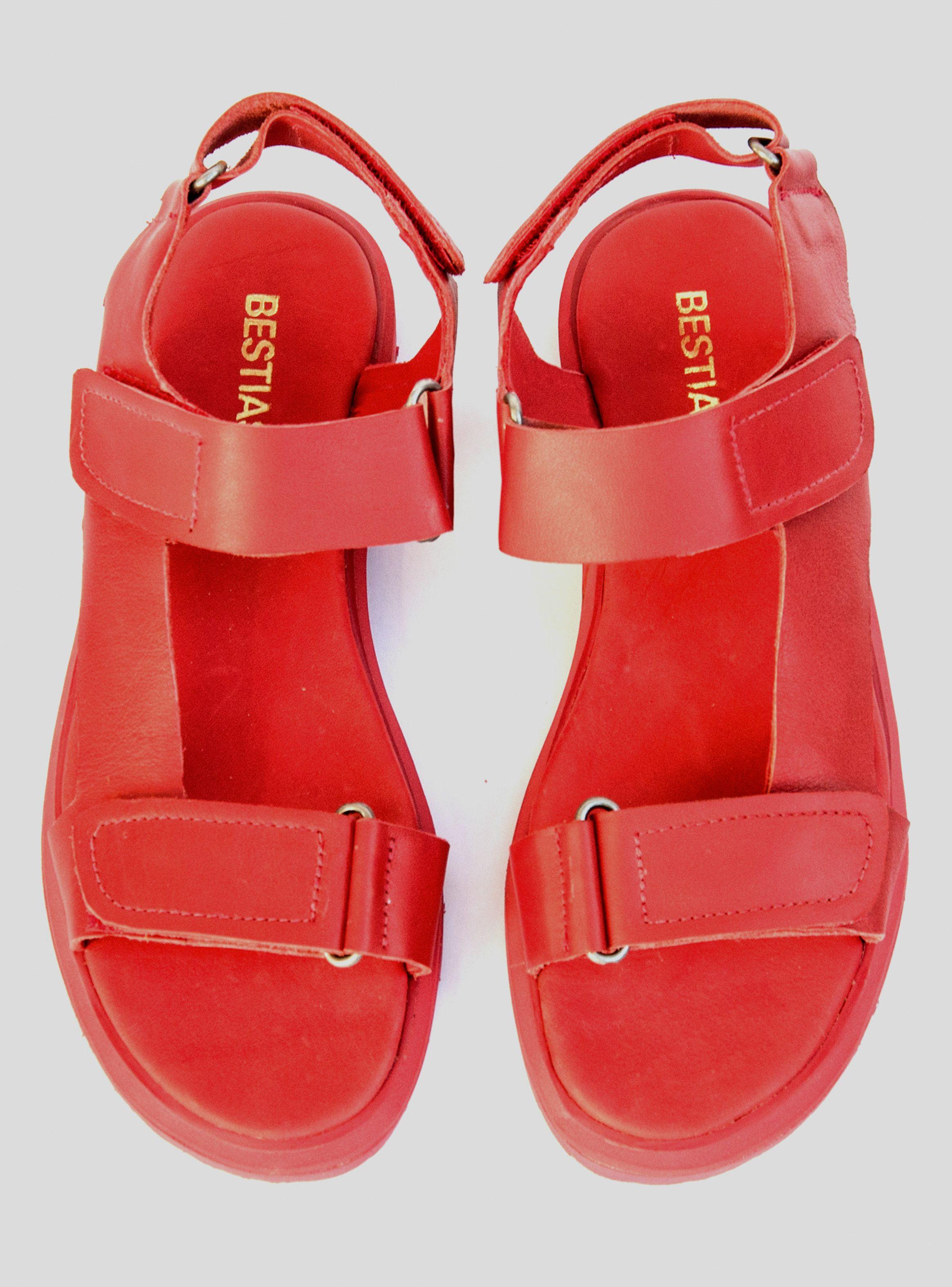 Sandalia Bestias Nomad Red Mujer-3