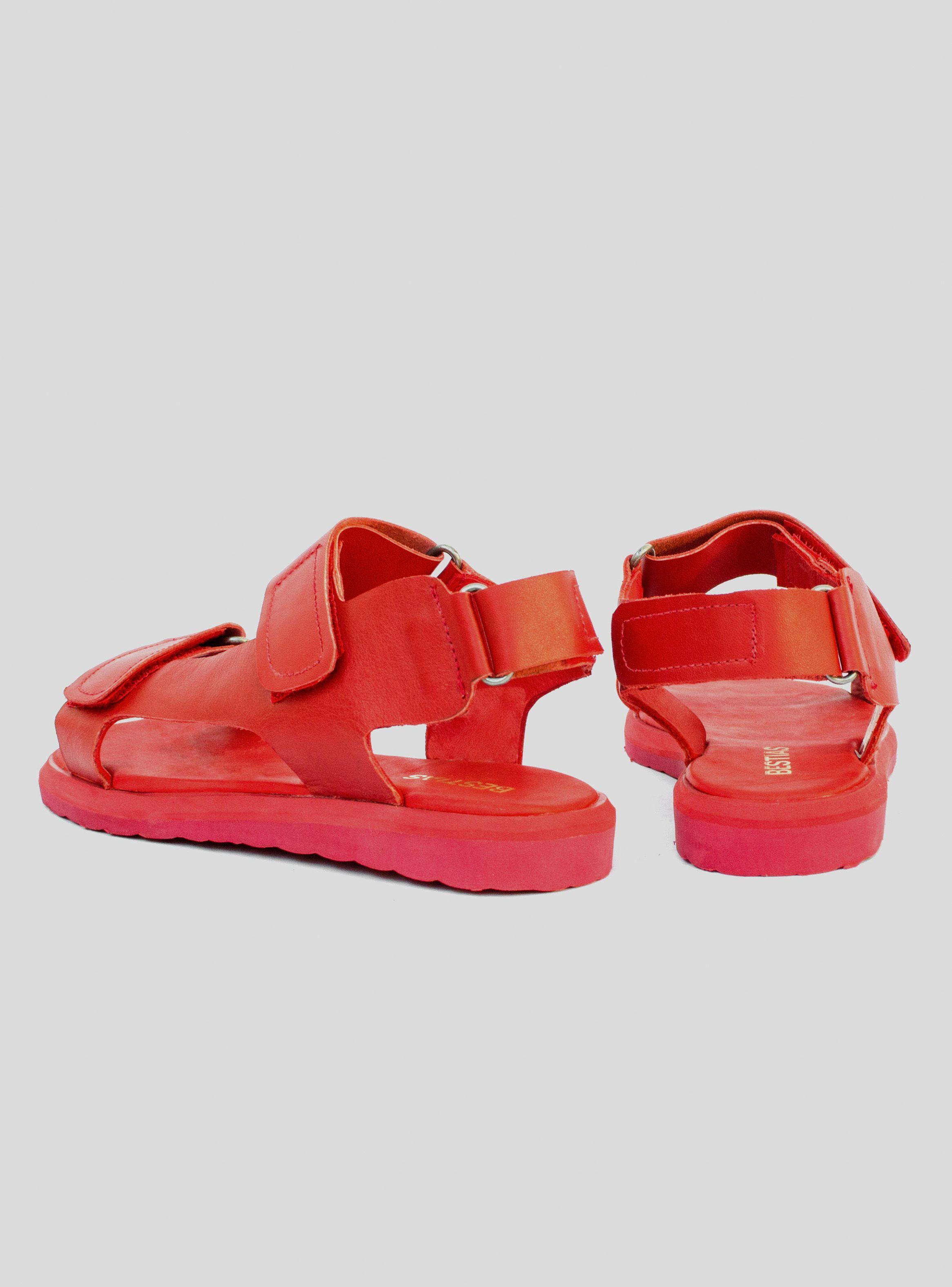 Sandalia Bestias Nomad Red Mujer-2