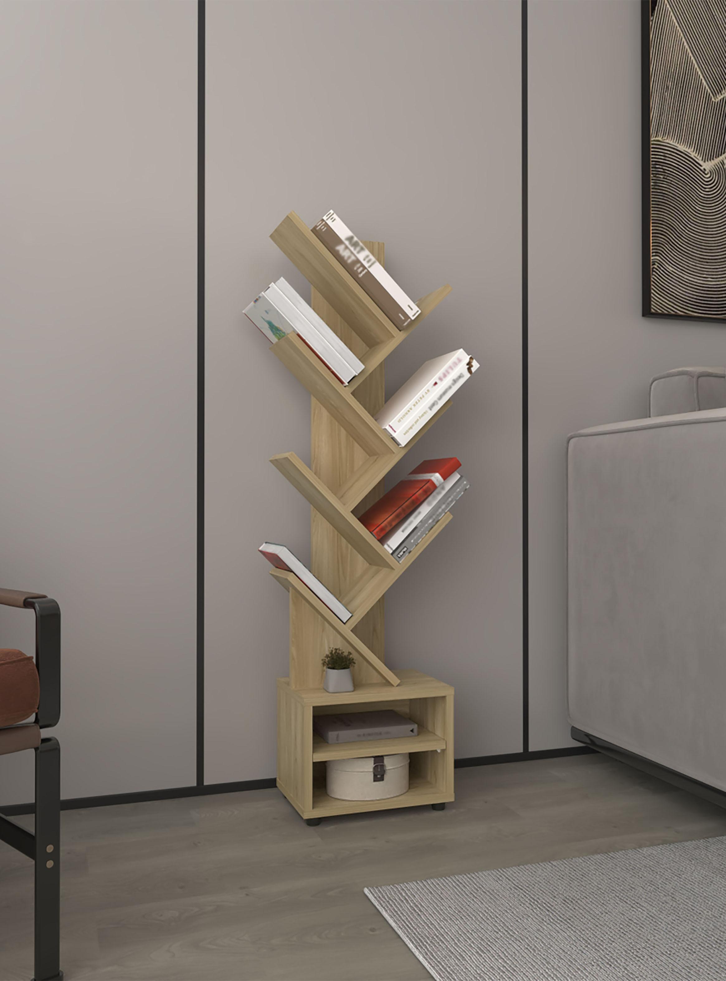 Librero Kingstree Fresno 116.1x30.5x21 cm-5