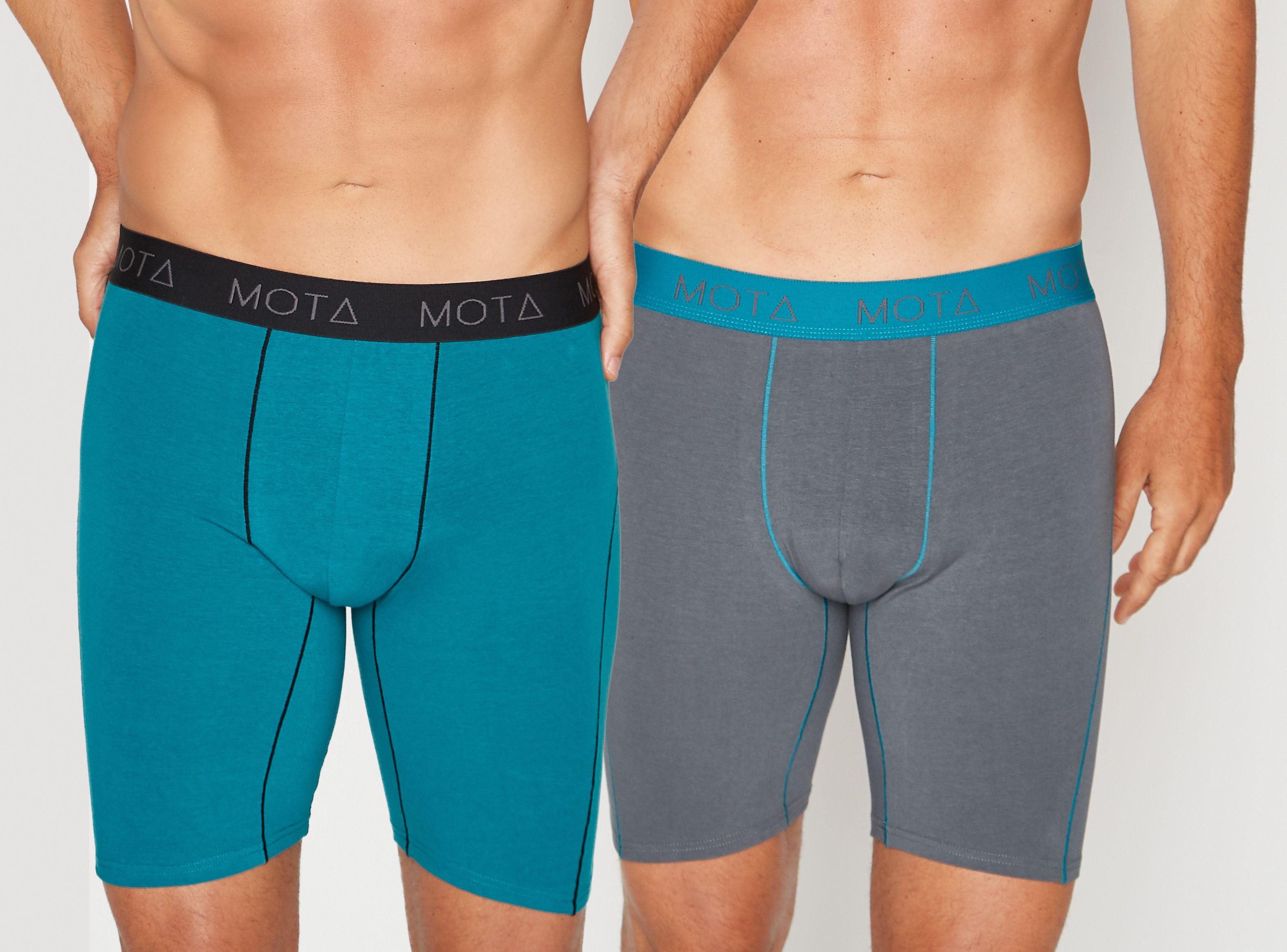 Boxer Mota Largo Deportivo Pack 2 Algodón-0
