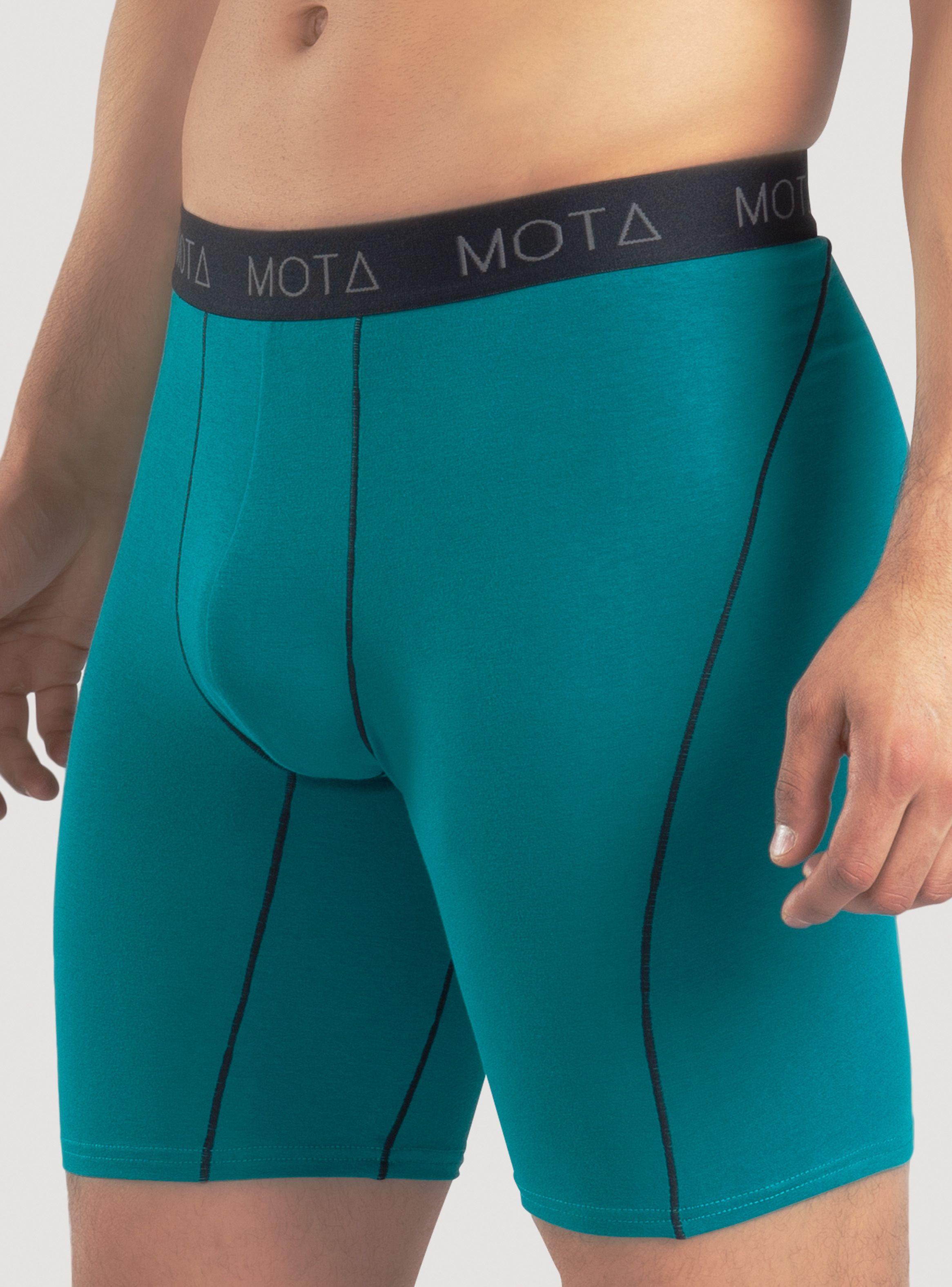Boxer Mota Largo Deportivo Pack 2 Algodón-2