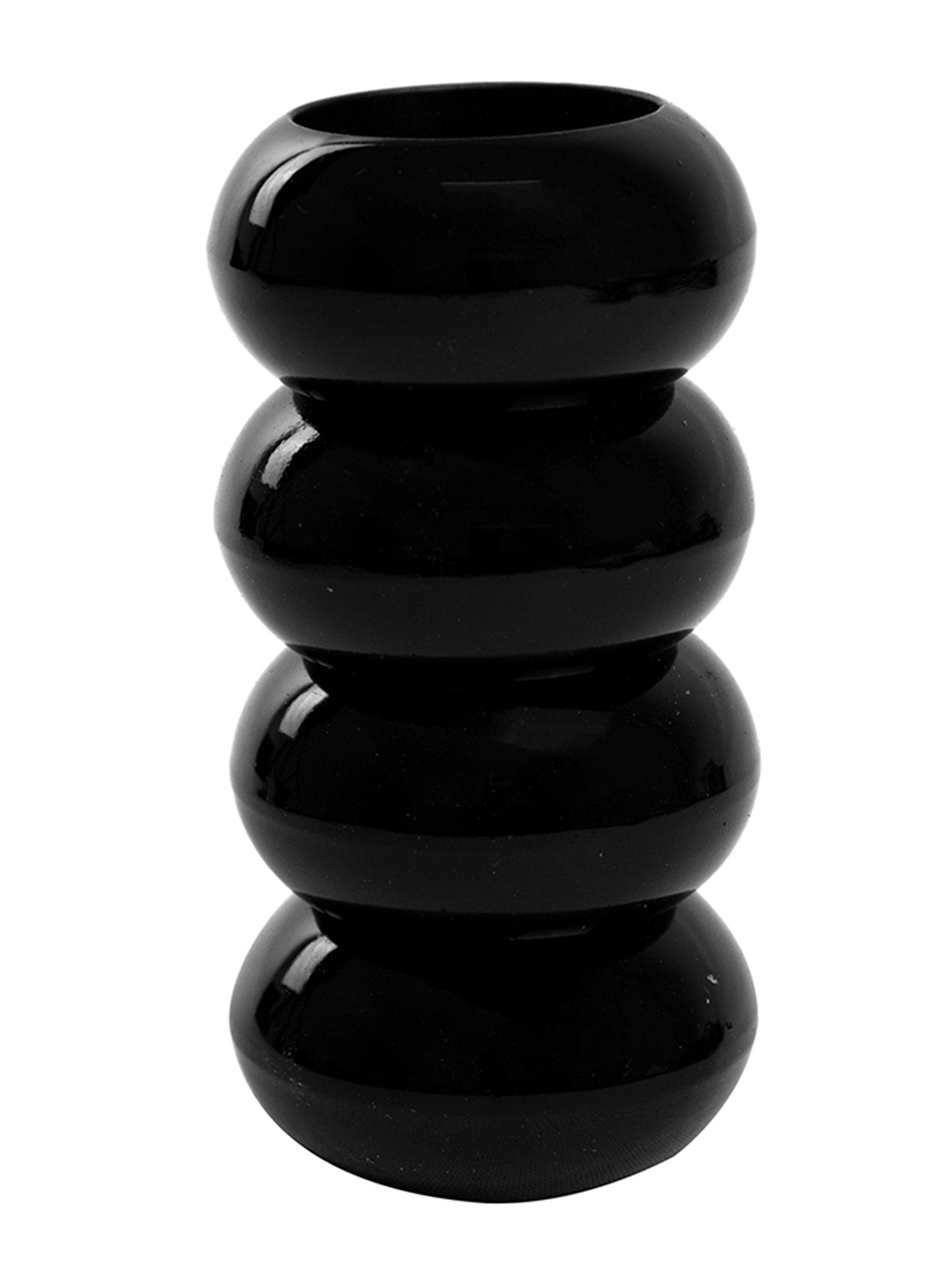 Set 4 Argollas Servilletas Negro Deco Express-0