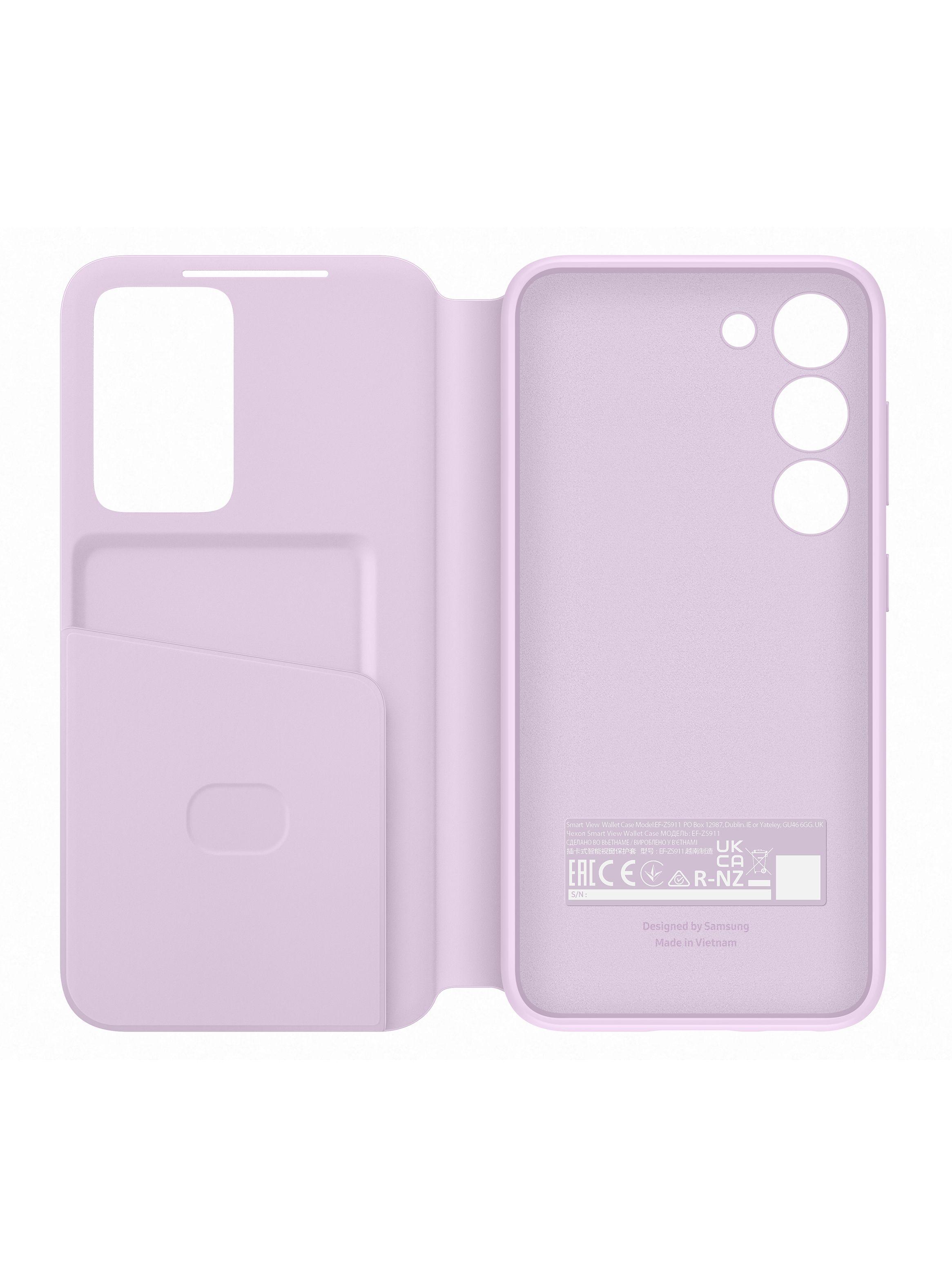 Carcasa Smart View Wallet Galaxy S23 Lavender-0