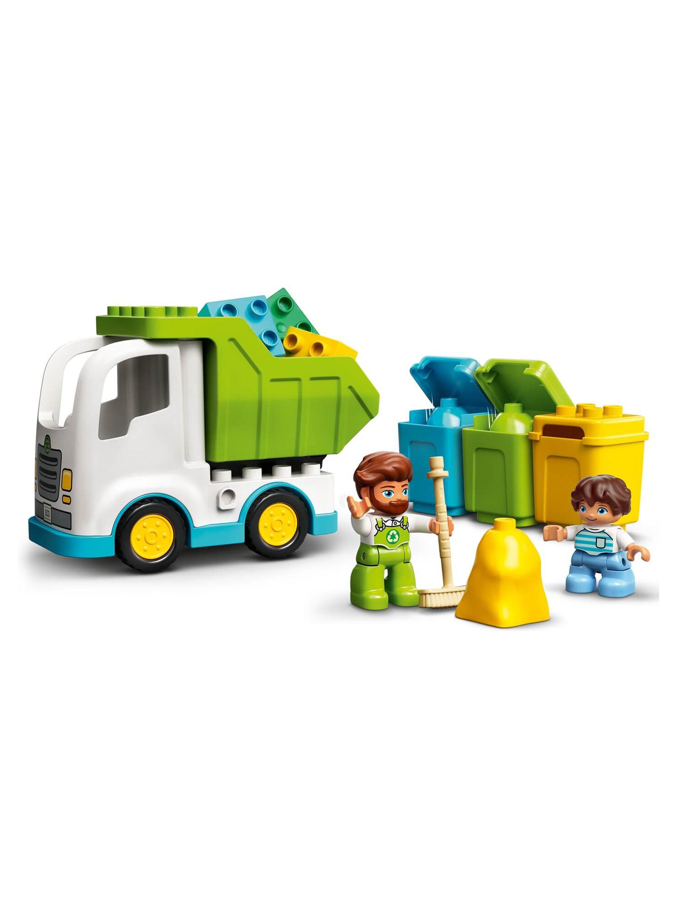 Duplo Camión de Residuos y Reciclaje-1