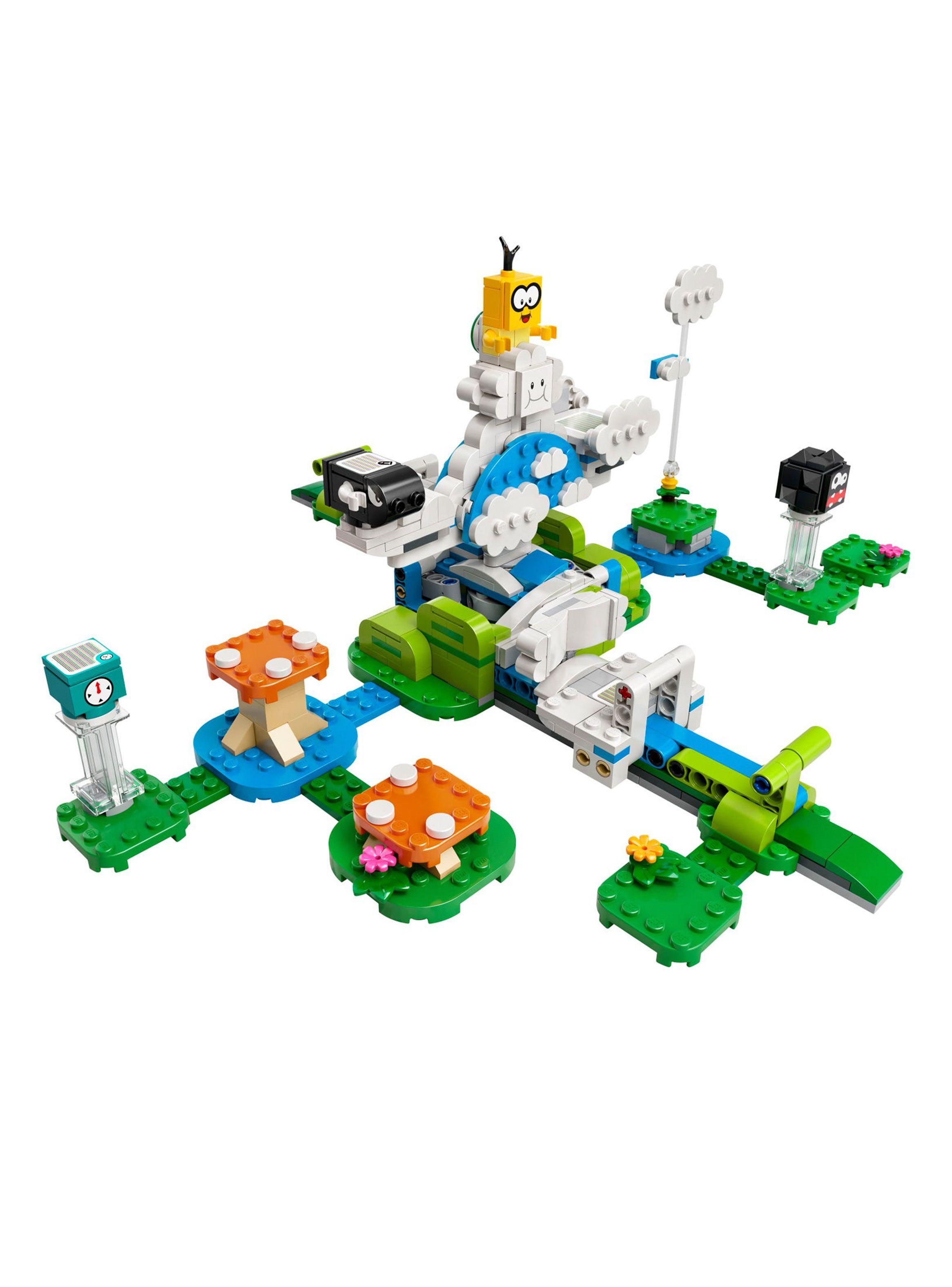 Bloque Lego Super Mario Mundo Aéreo De Lakitu-1