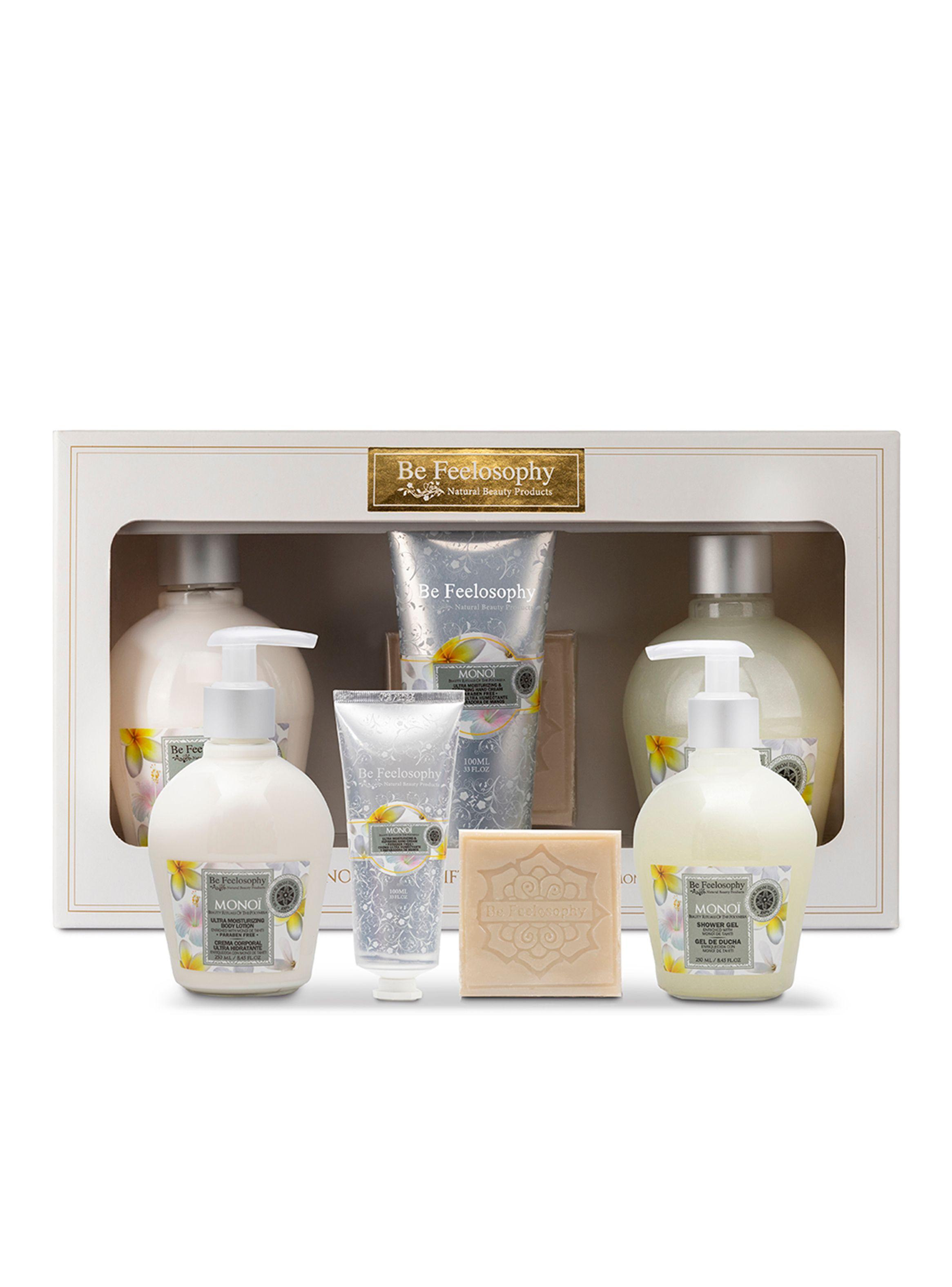 Set Belleza Crema de Manos 100 ml + Crema de Cuerpo 250 ml +  Gel Ducha 250 ml + Jabón 120 ml-1