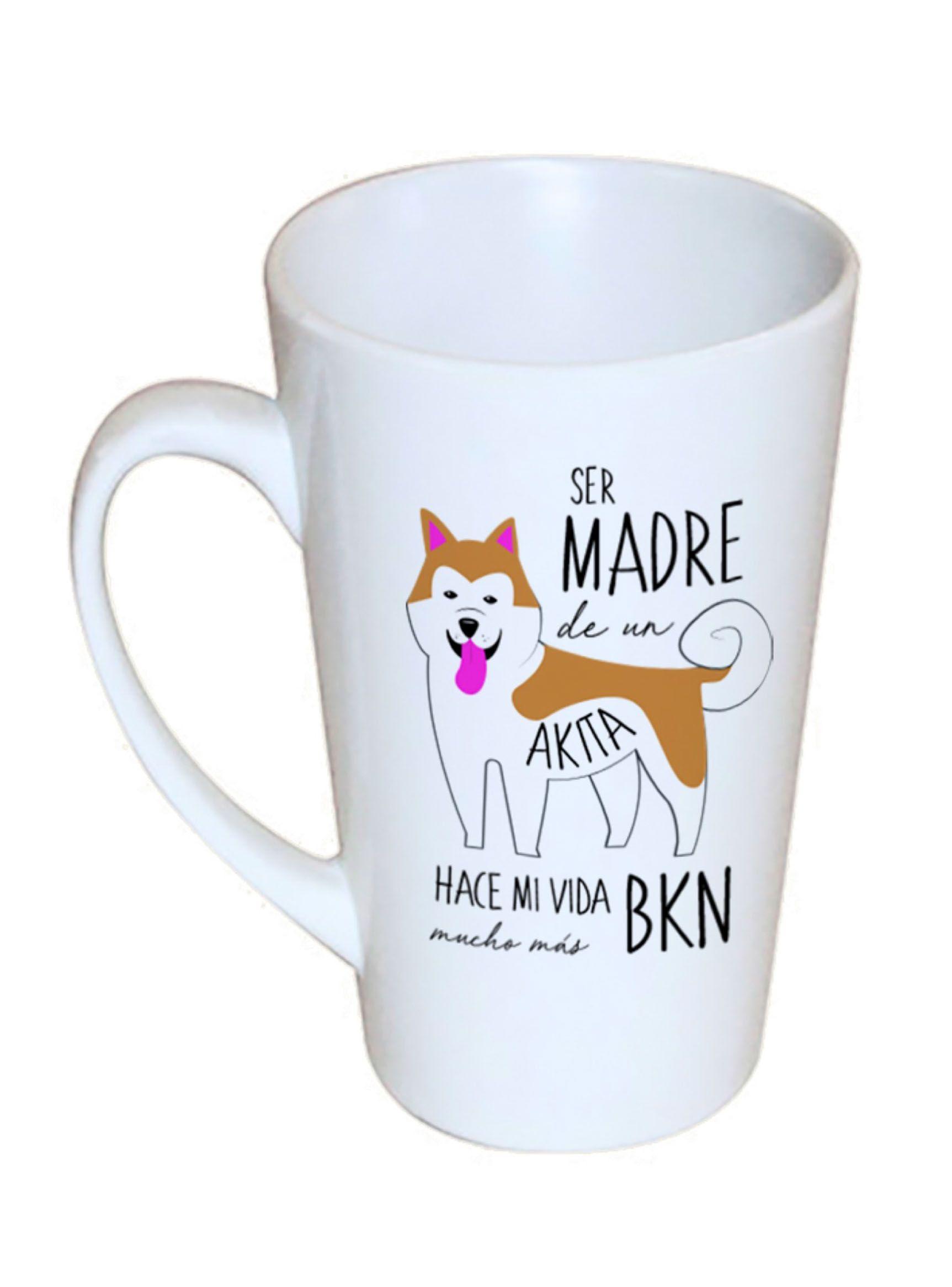 Tazón Petfy Cónico Cerámica 480 ml Akita Café Petfy-0