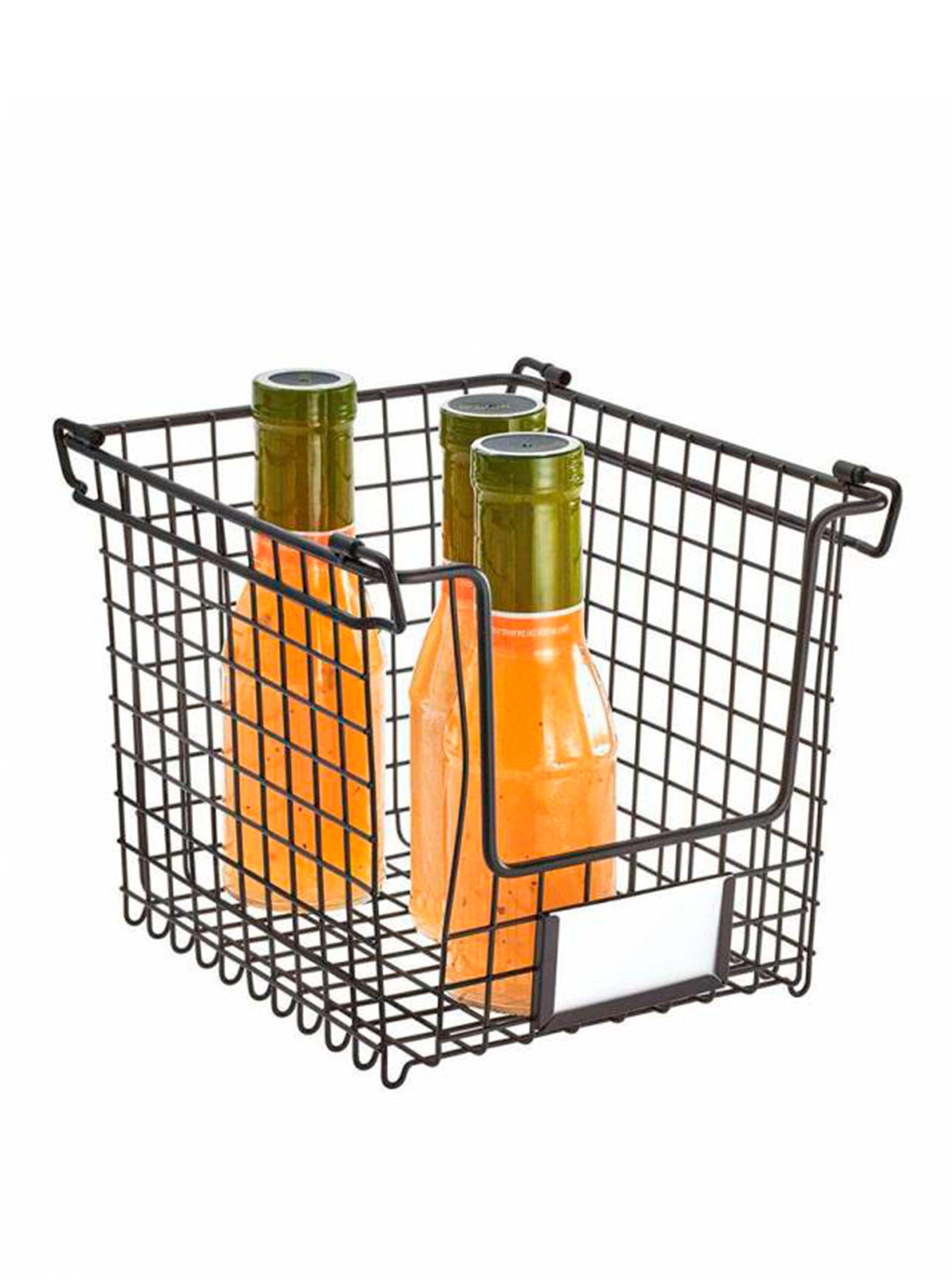 Canasto Interdesign Apilable Classico Negro-0