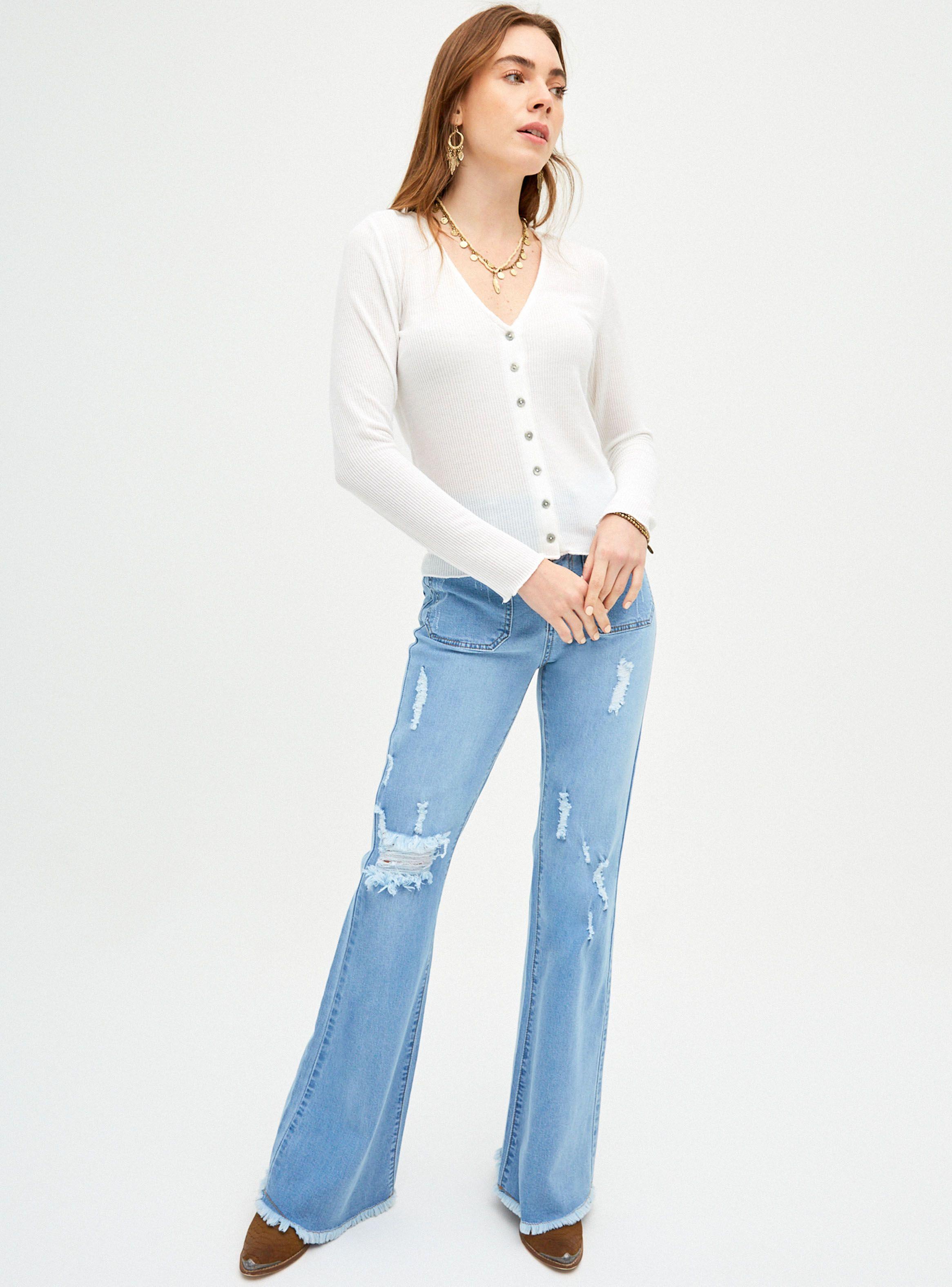 Cardigan Botones Cuello V-3