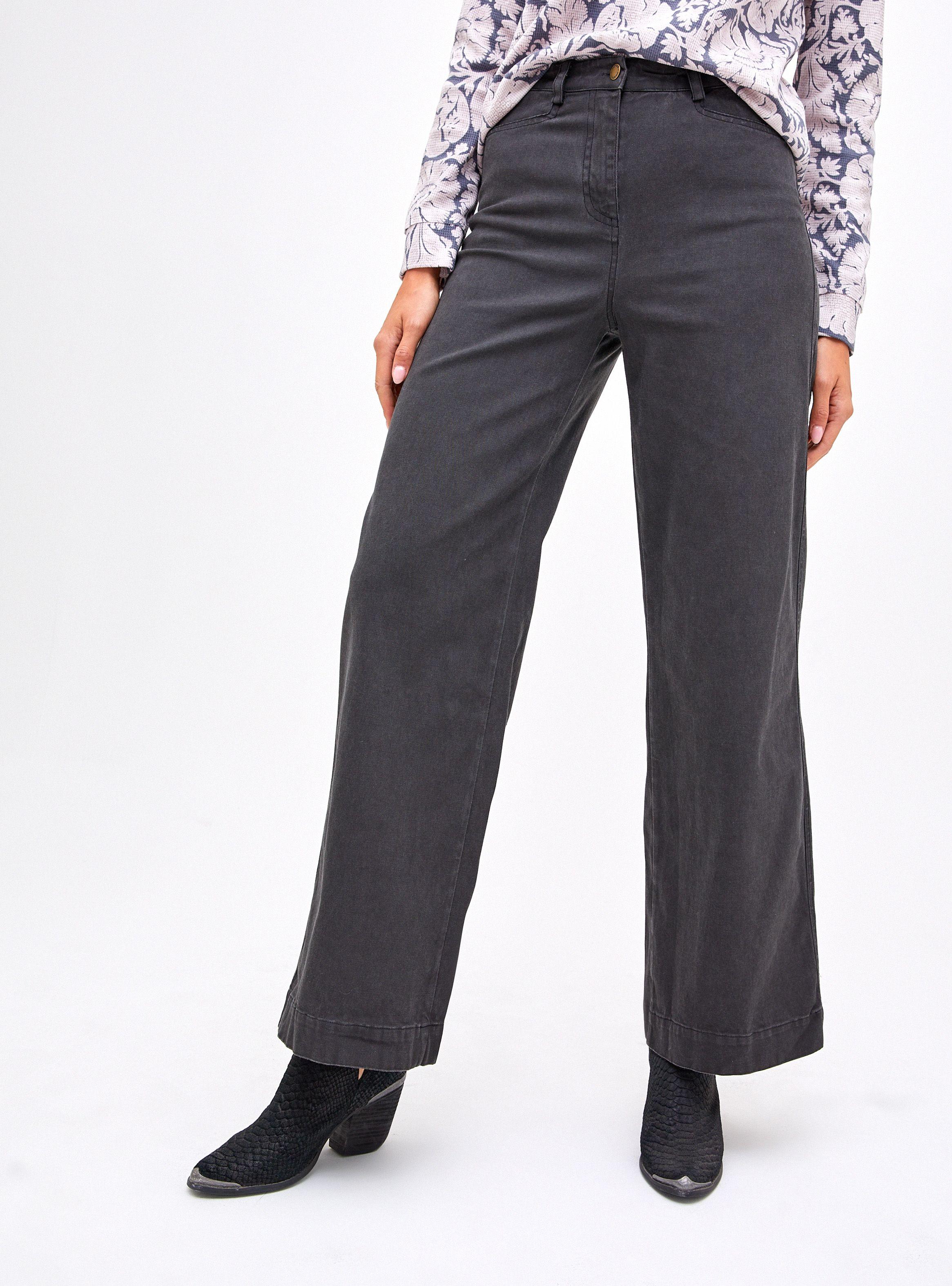 Pantalón Wide Leg Liso-0