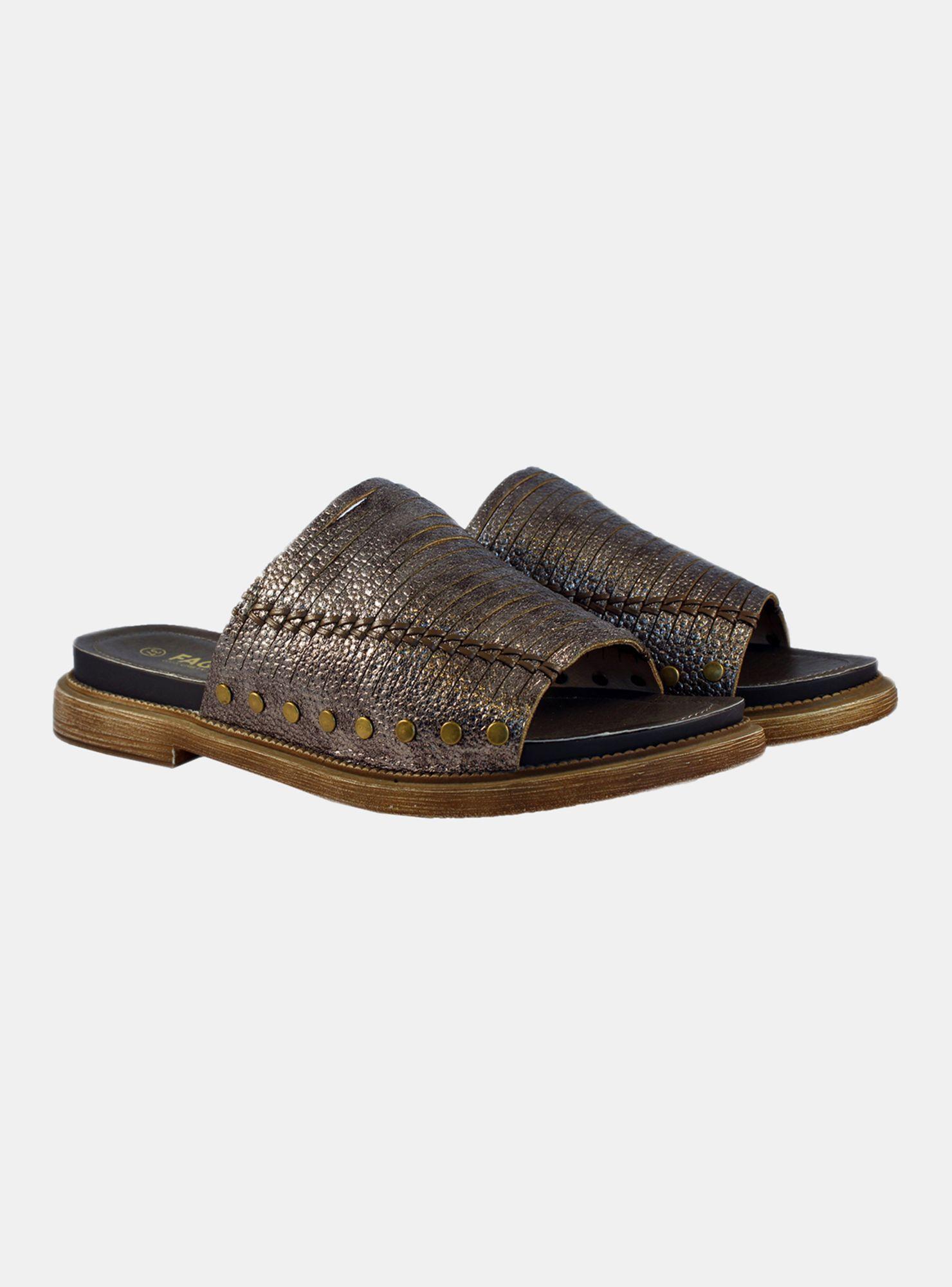 Sandalia Fagus 4SS7319 Bronz Casual-1