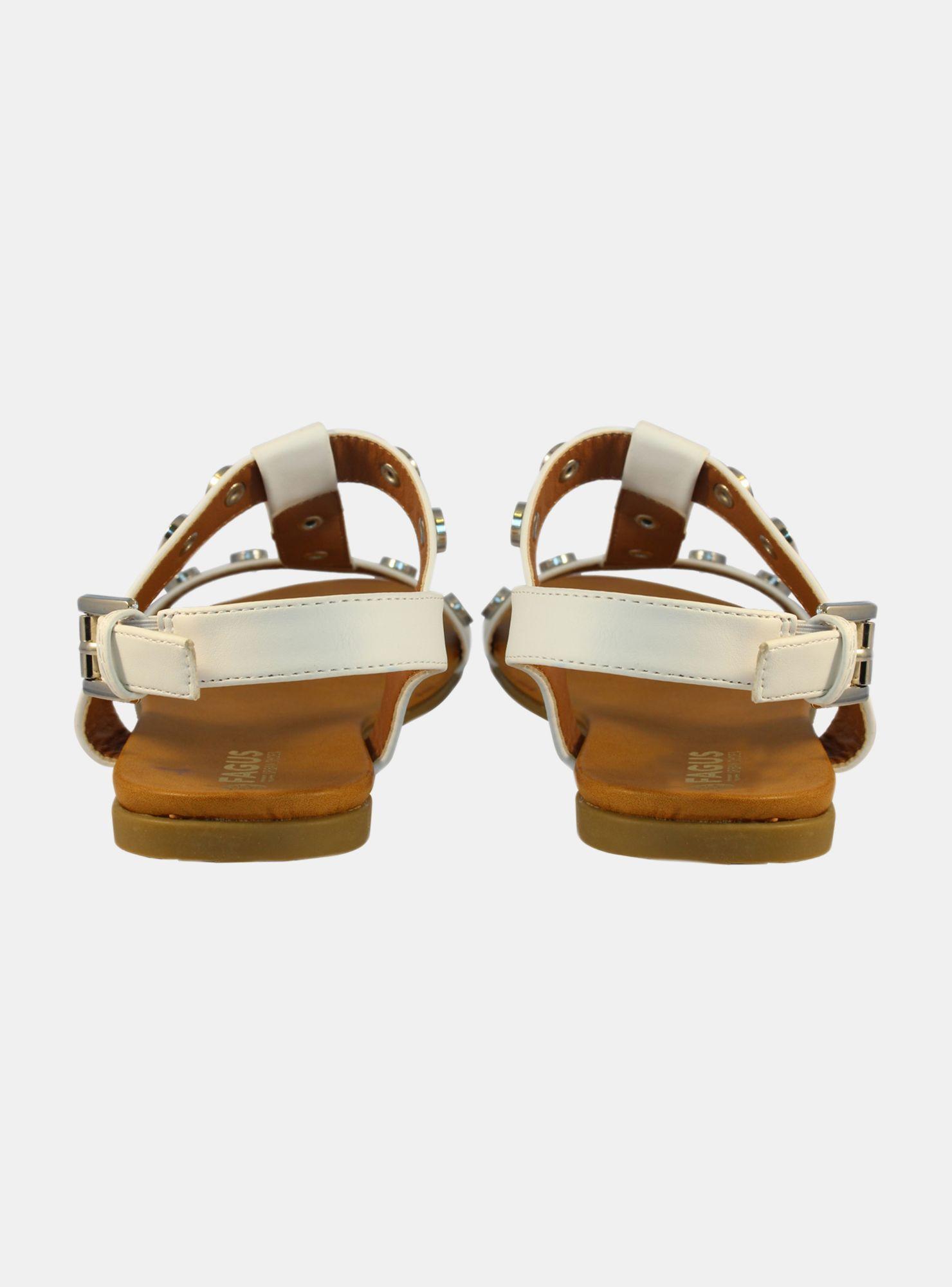 Sandalia Fagus 4SS7819 White Casual-2