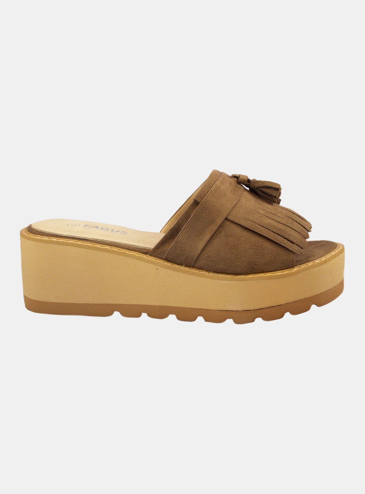 Sandalia Fagus 4SS10019 Taupe Casual-0
