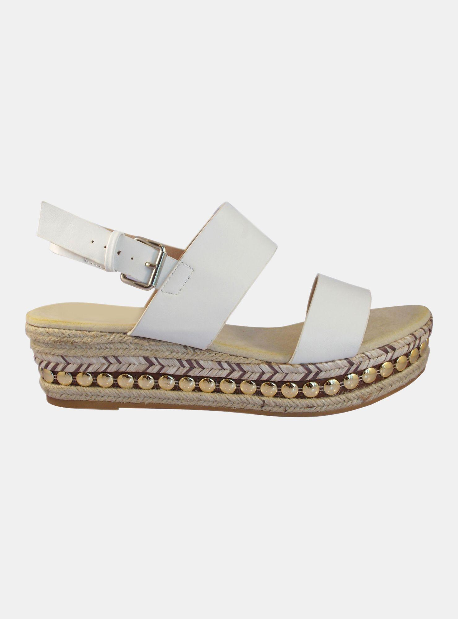 Sandalia Fagus 4SS11219 Blanca Casual-0