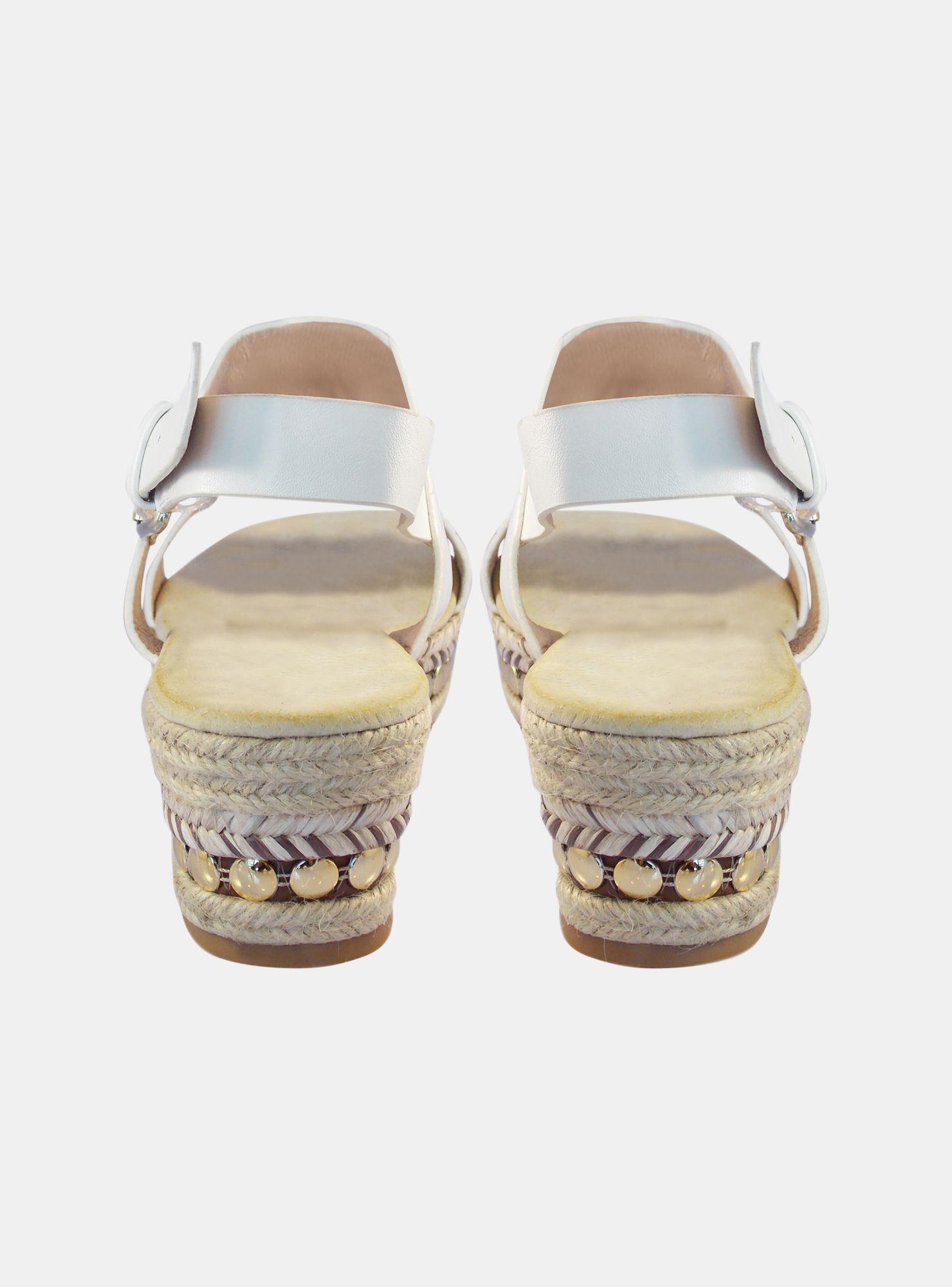 Sandalia Fagus 4SS11219 Blanca Casual-2
