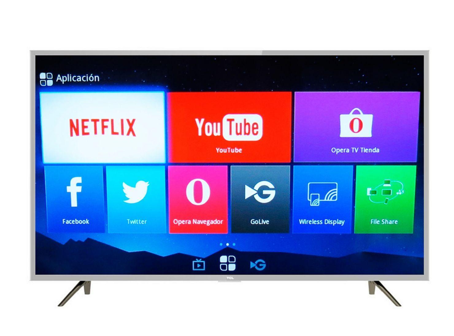 LED 49" TCL 49P1USX Smart TV 4K UltraHD-0