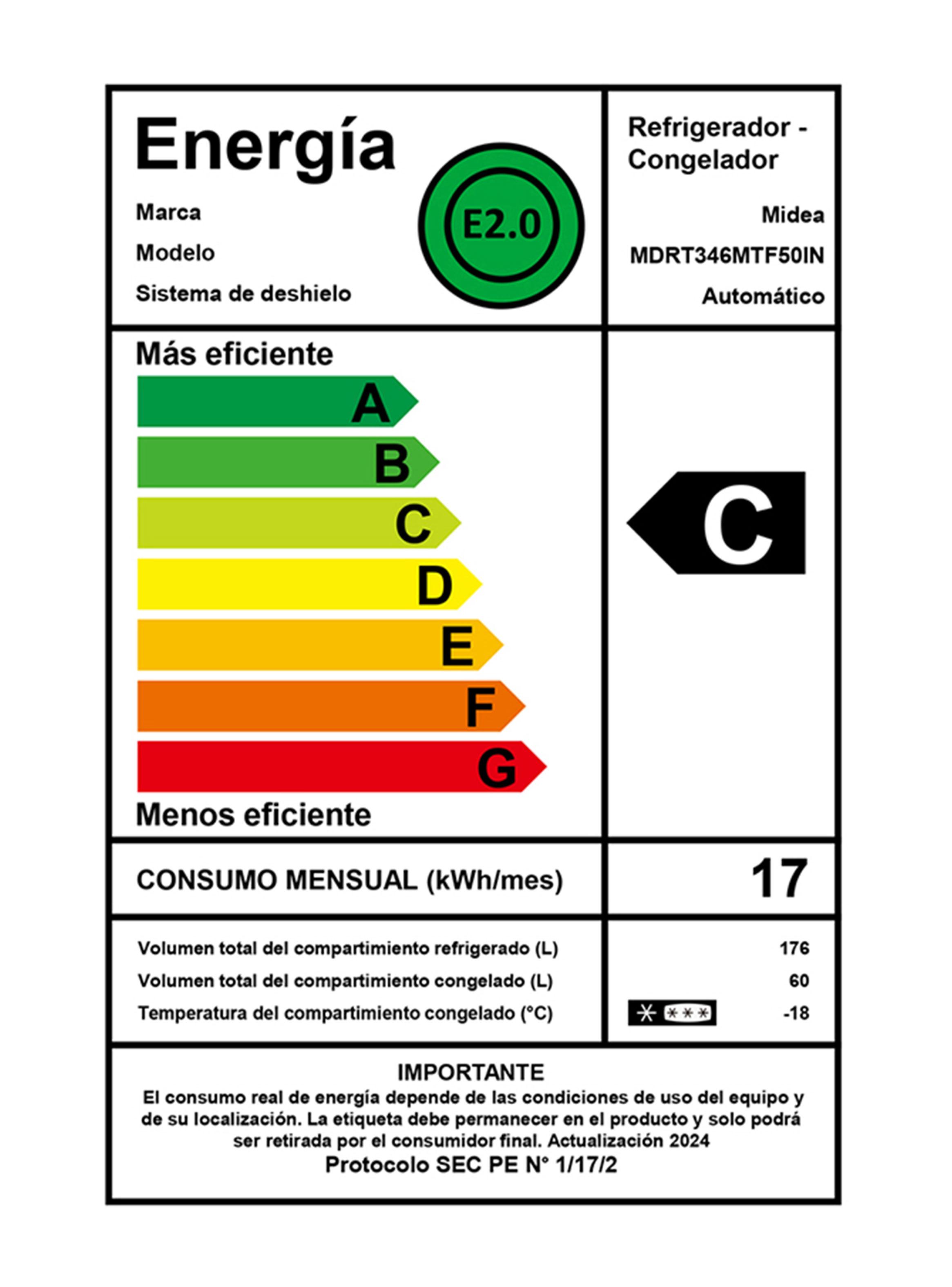 Refrigerador Top Mount No Frost 236 Litros MDRT346MTF50IN-5