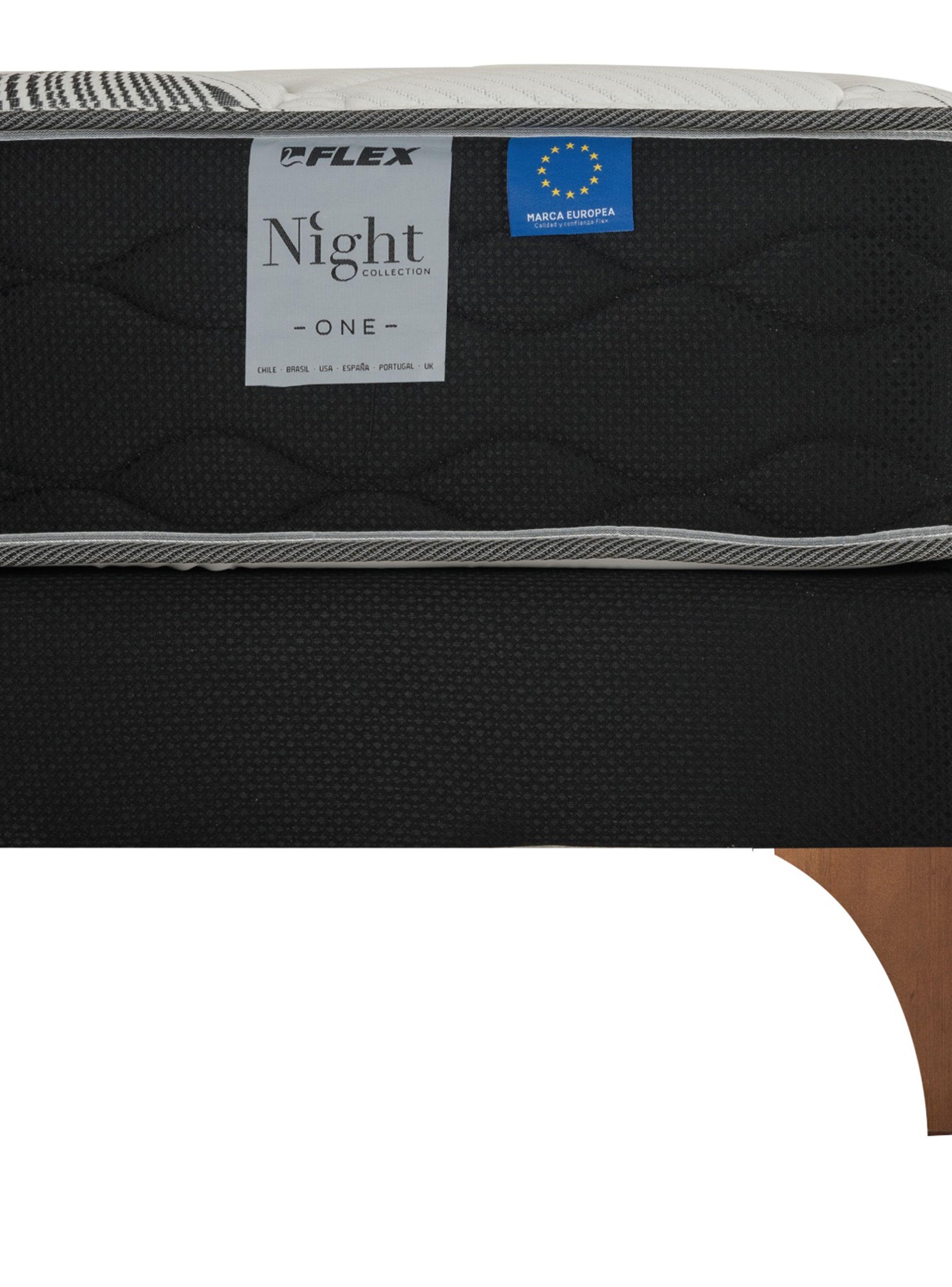 Cama Europea One 2 Plazas Base Dividida + Respaldo Royal-4