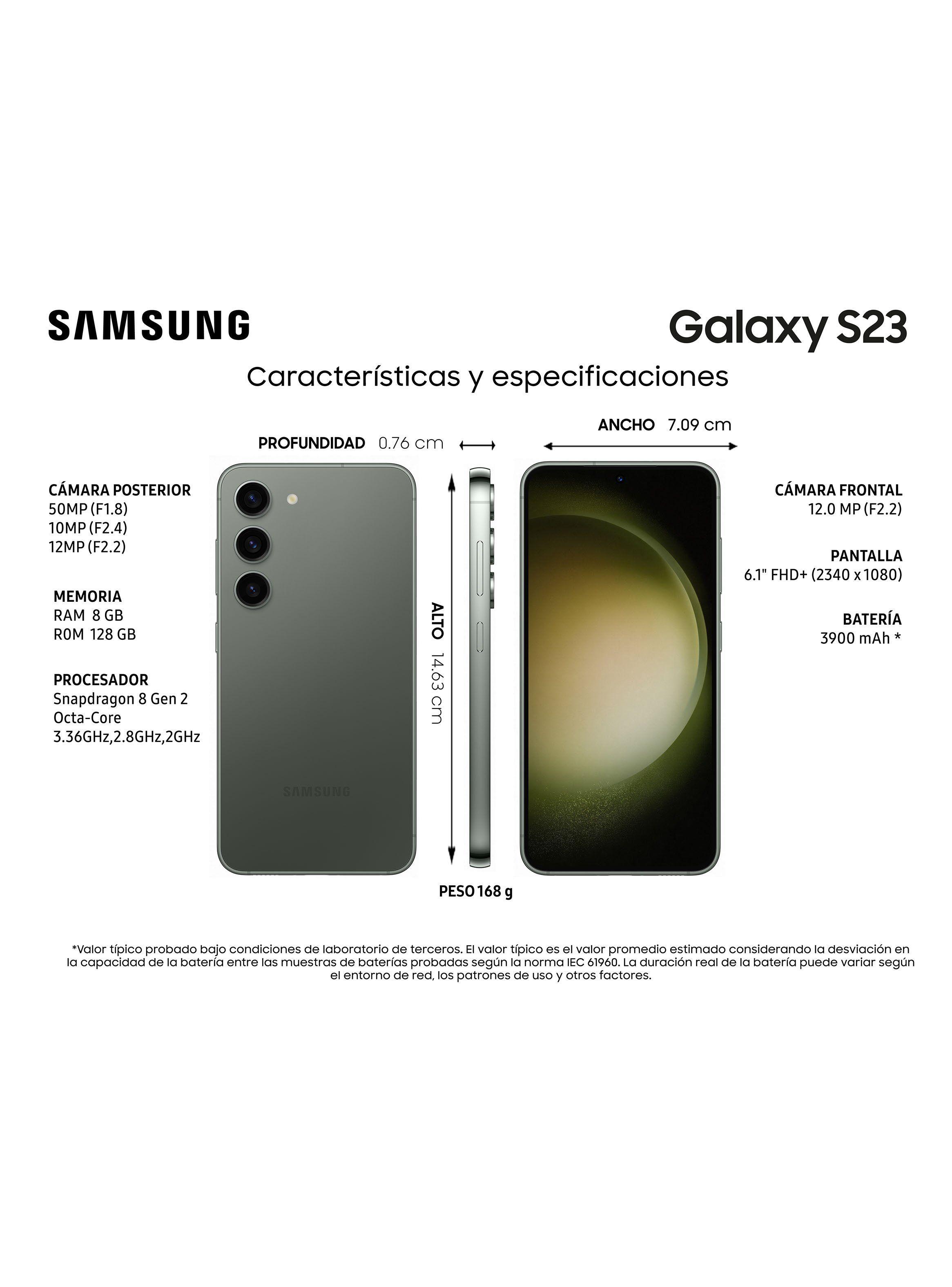 Smartphone Galaxy S23 128GB 6.1" Green Liberado-4