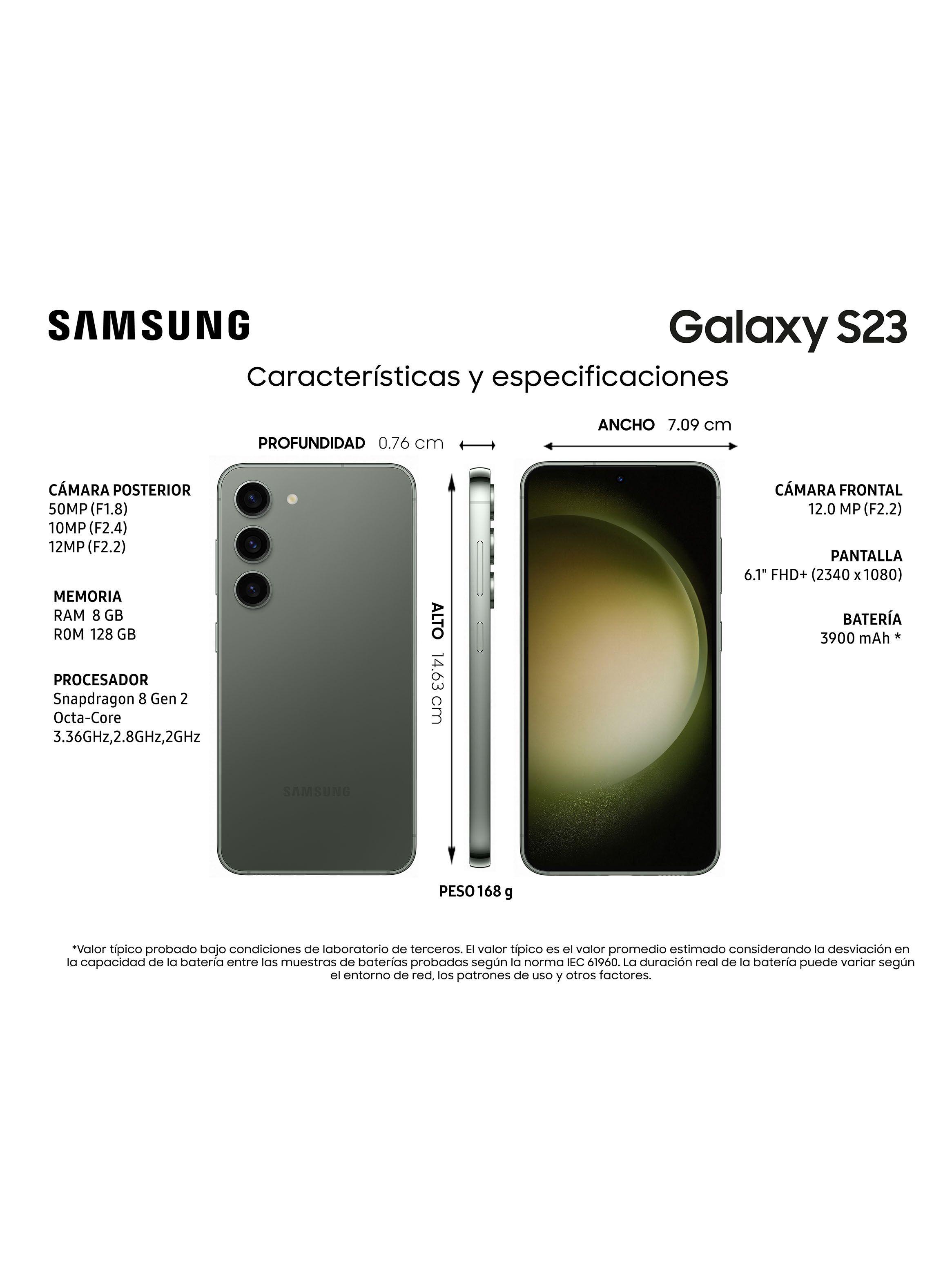 Smartphone Galaxy S23 256GB 6.1" Green Liberado-4